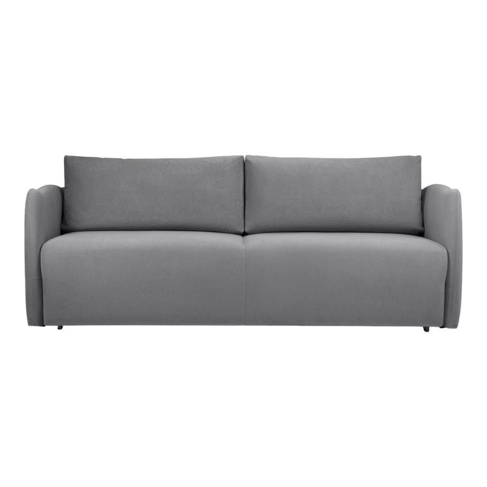 Vantella 3 Seater Pull Out Sofa cum Bed in Grey Colour