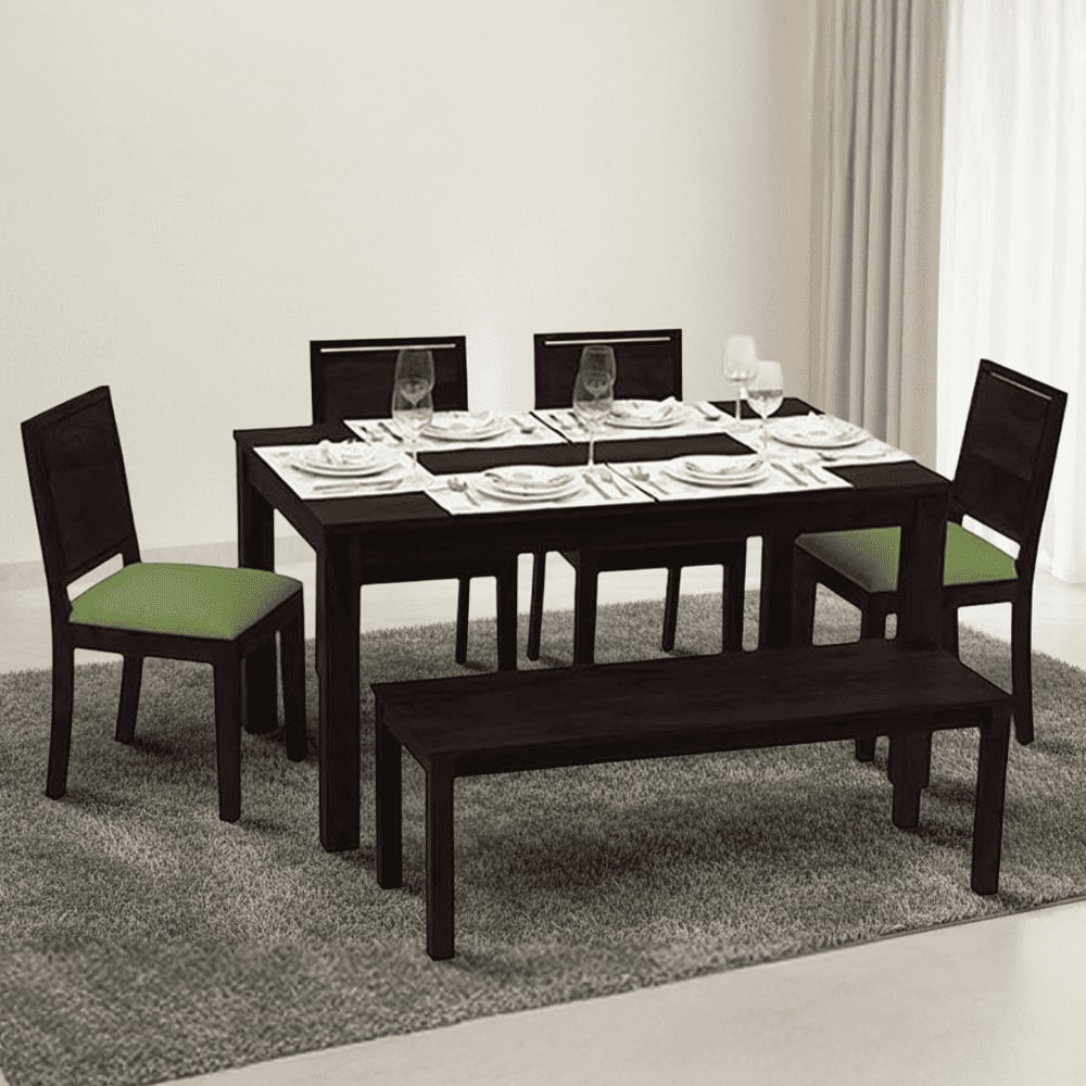 Arabia Oribi 6 Seater Dining Table With Capra Bench