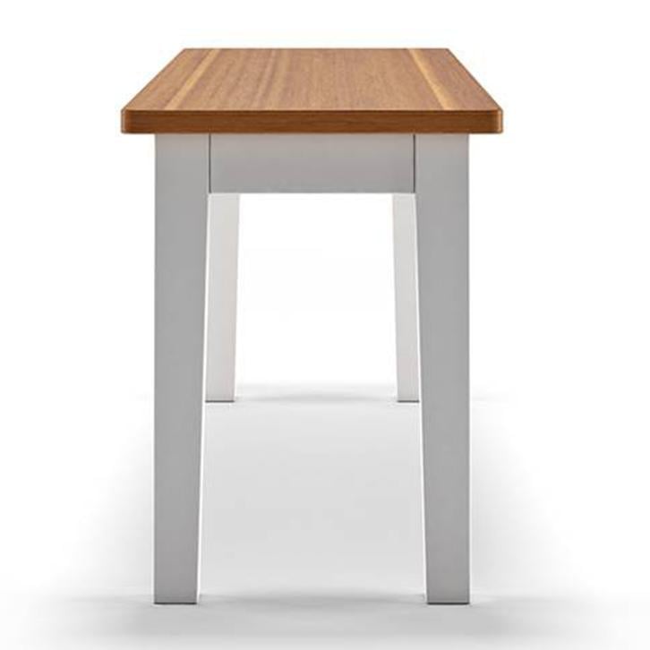 Diner Solid Wood Dining Bench In Golden Oak Finish