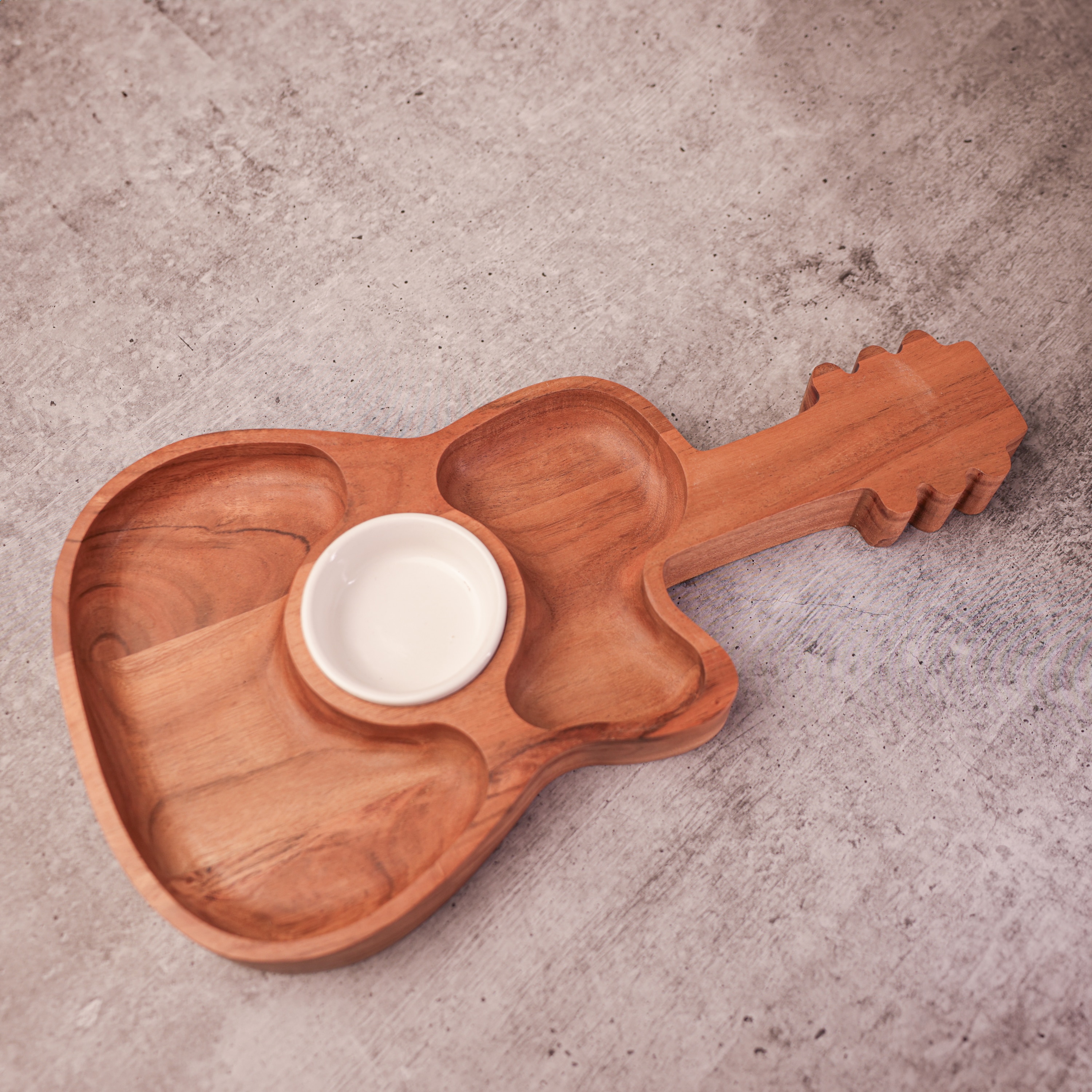 Ireka Homes StrumYum Chip and Dip Platter with Bowl - Ireka Homes