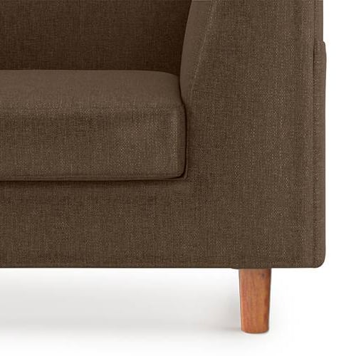 Rubik Essential 2 Seater Fabric Sofa in Mocha Colour