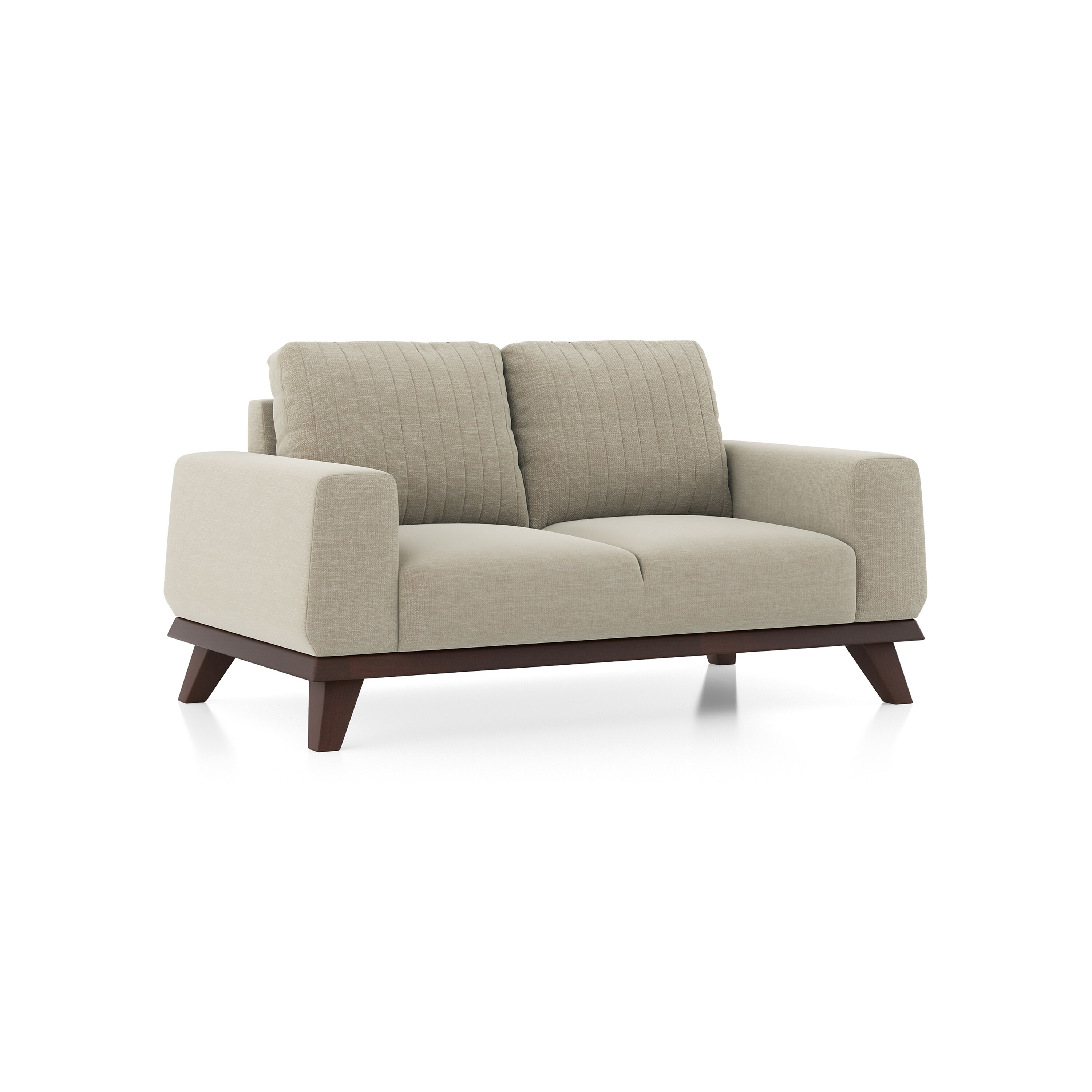 Granada Essential 2 Seater Fabric Sofa In Oyster Beige