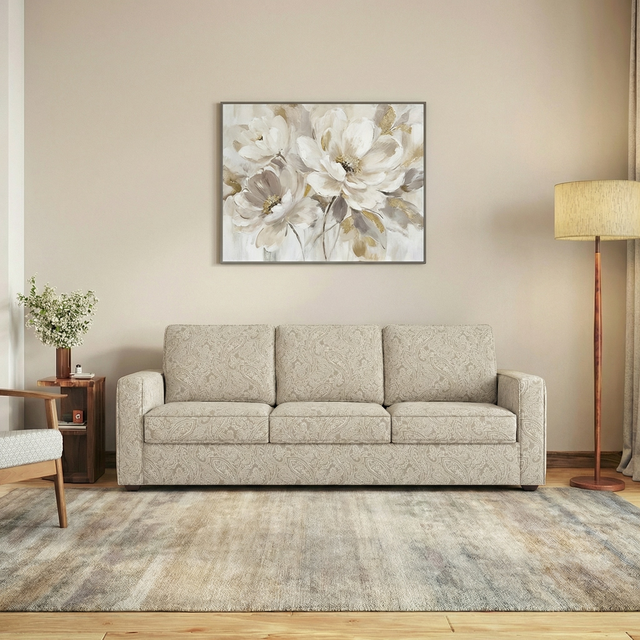 urban ladder Apollo Fabric High Back 3 Seater Sofa-picture-31