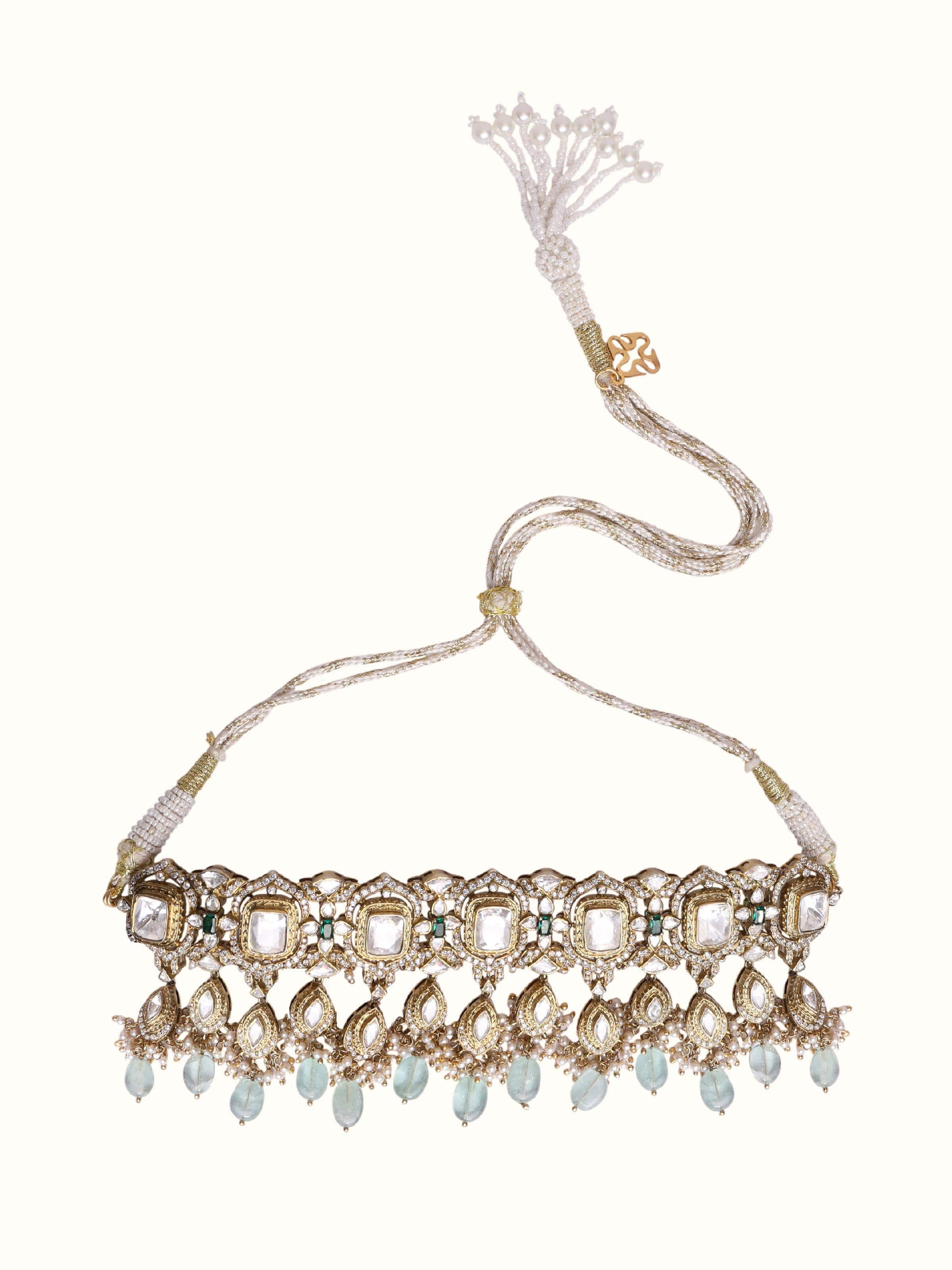 Silver Smithing Choker Necklace