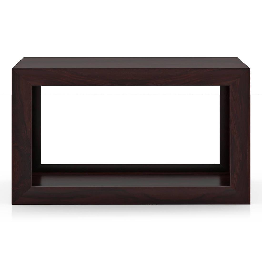 Euler's End Table in Mahogany Finish