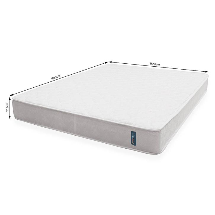 Dreamlite Bonnel Spring King Size Mattress (Mattress Thickness : 8 Inches, Mattress Dimensions : 78 x 72 in)
