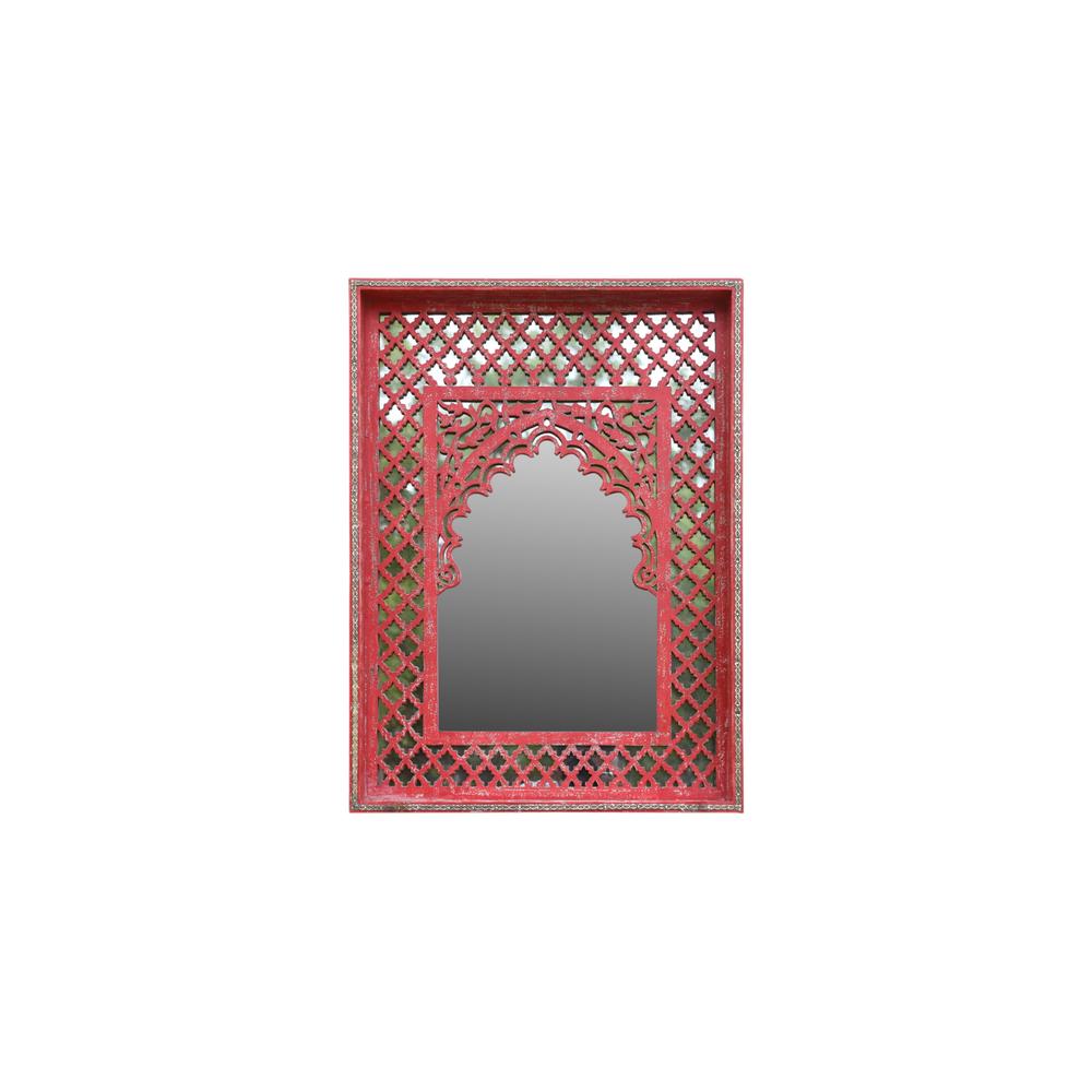 Iole decorative wall mirror 20.5inx4inx28.75in