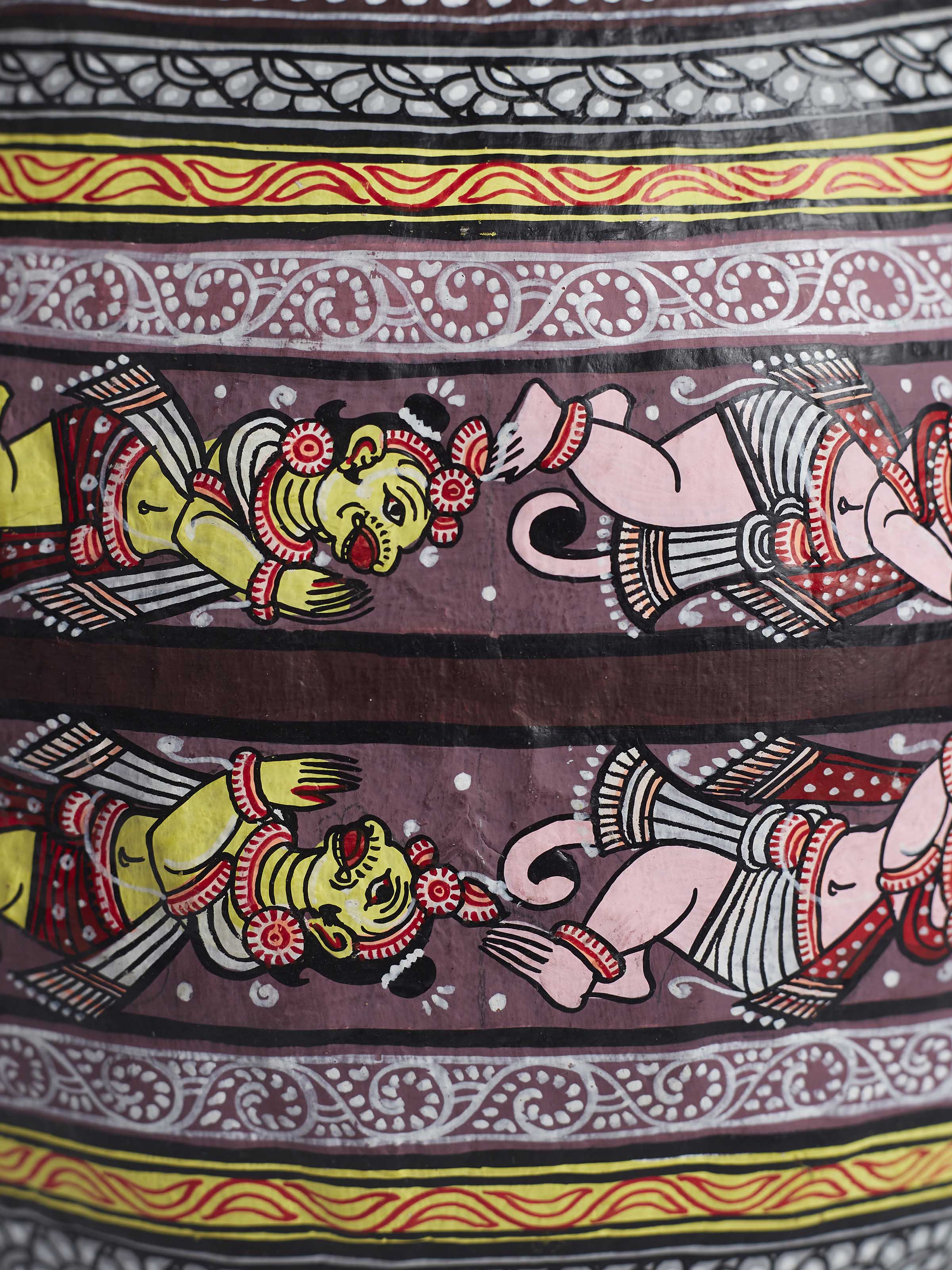 Pattachitra Border Wall Hanging