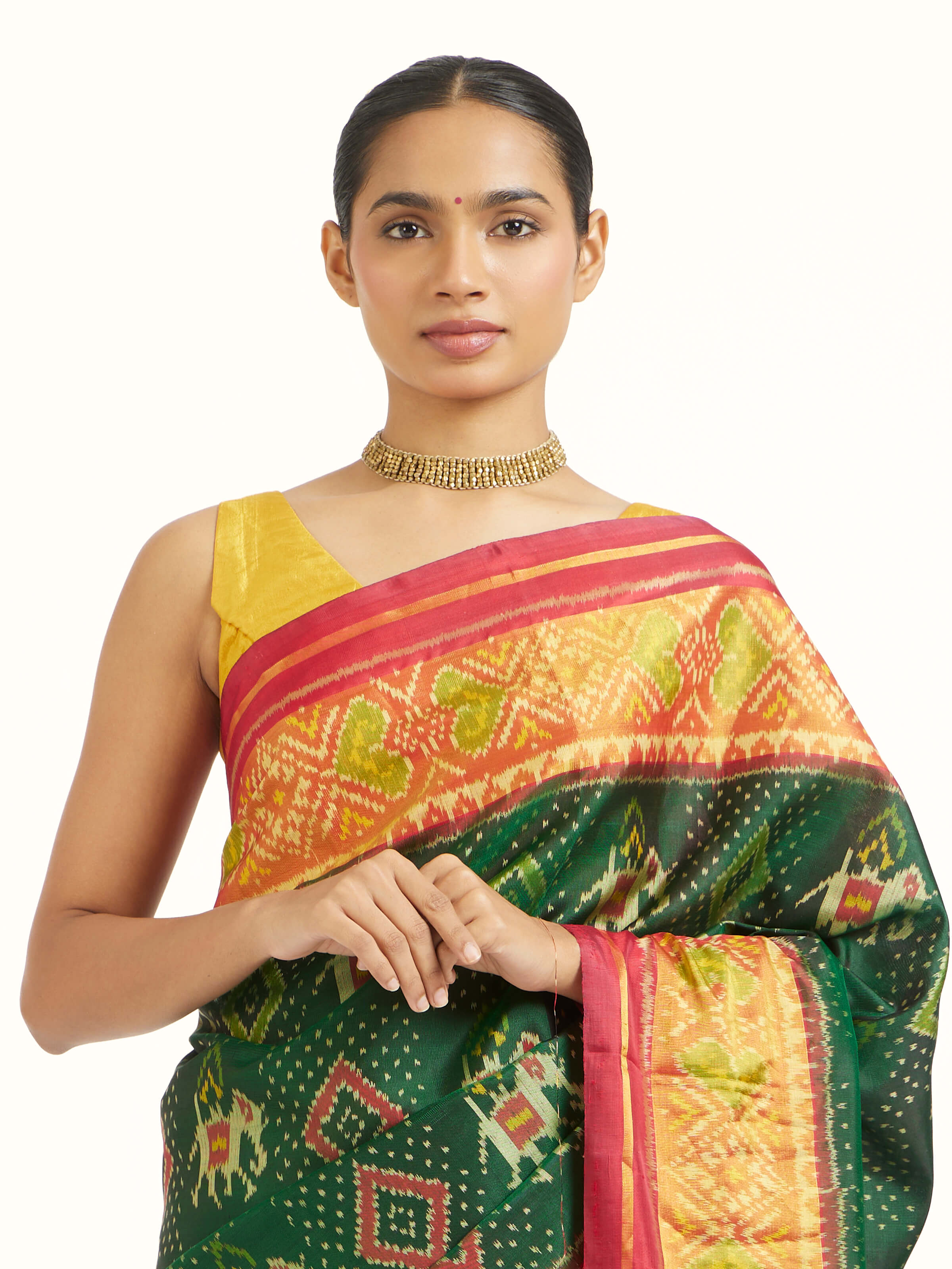 Rajkot Patola Ikat Saree