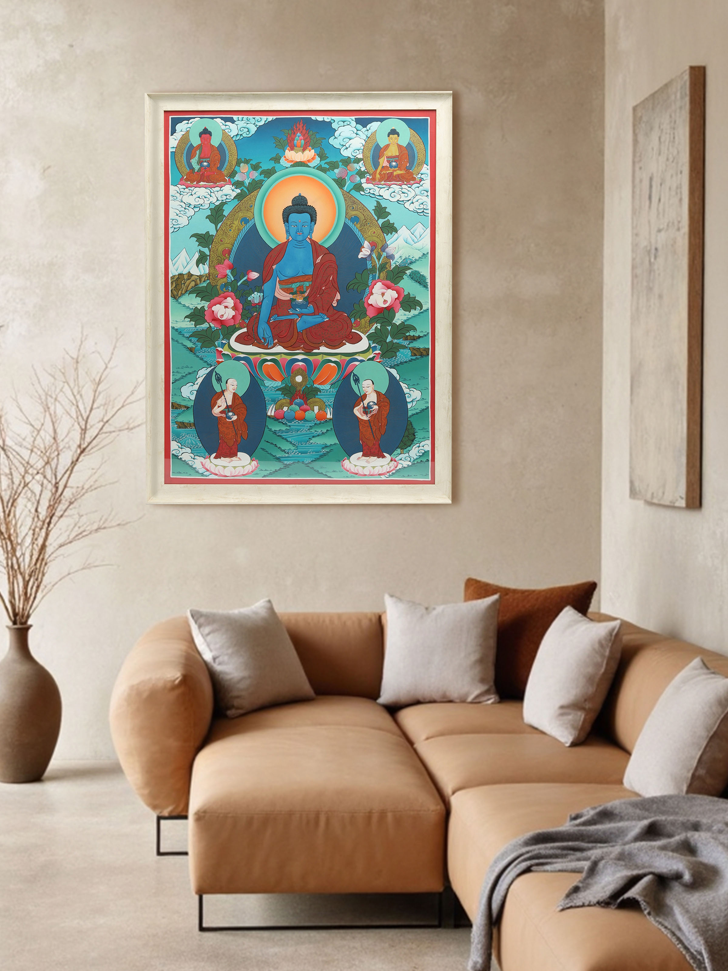 Buddha Mandala Thangka Painting