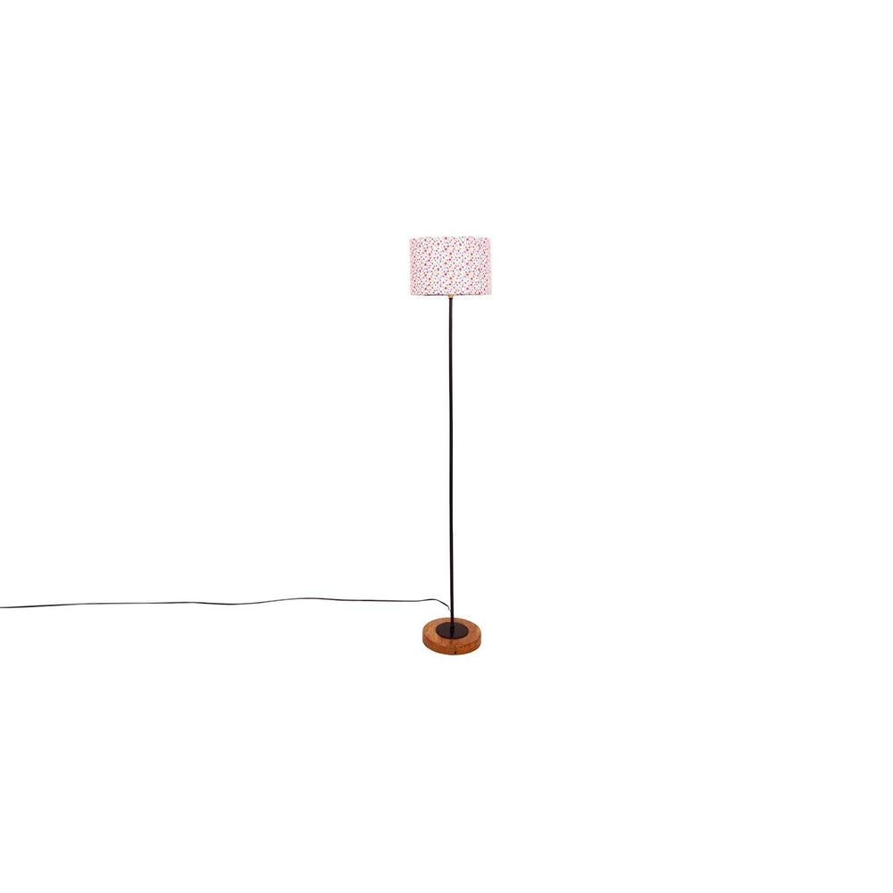Eve Multicolour Cotton Shade Floor Lamp