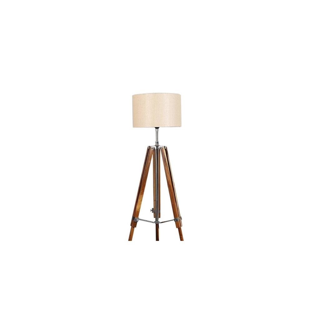 Irwin Beige Jute Shade Floor Lamp
