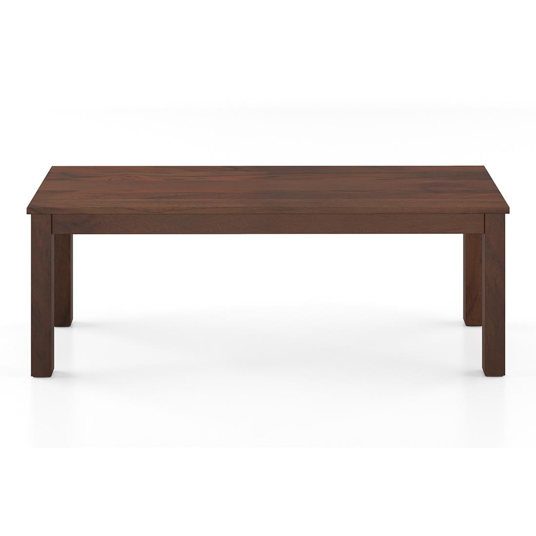 Arlo Solid Wood Dining Bench In Sienna Teak Finish
