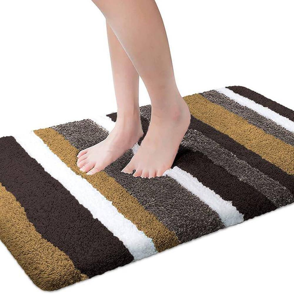 Bathmat 2500 GSM Microfiber Anti Skid Slip Water Absorbent Machine Washable and Quick Dry Italia Mats for Bathroom, Kitchen, Entrance
