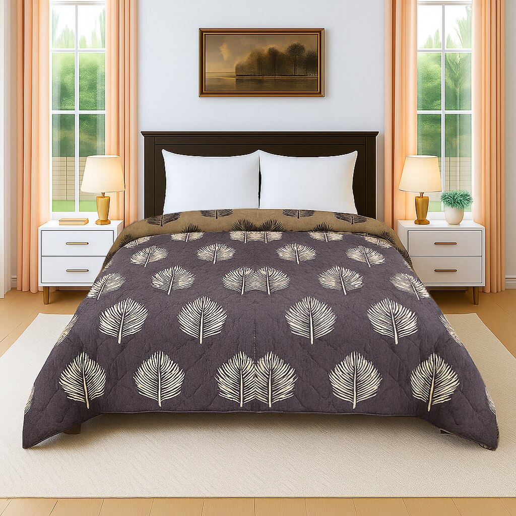 Soft,Luxurious, All Season & Cozy Double Bed Comforter