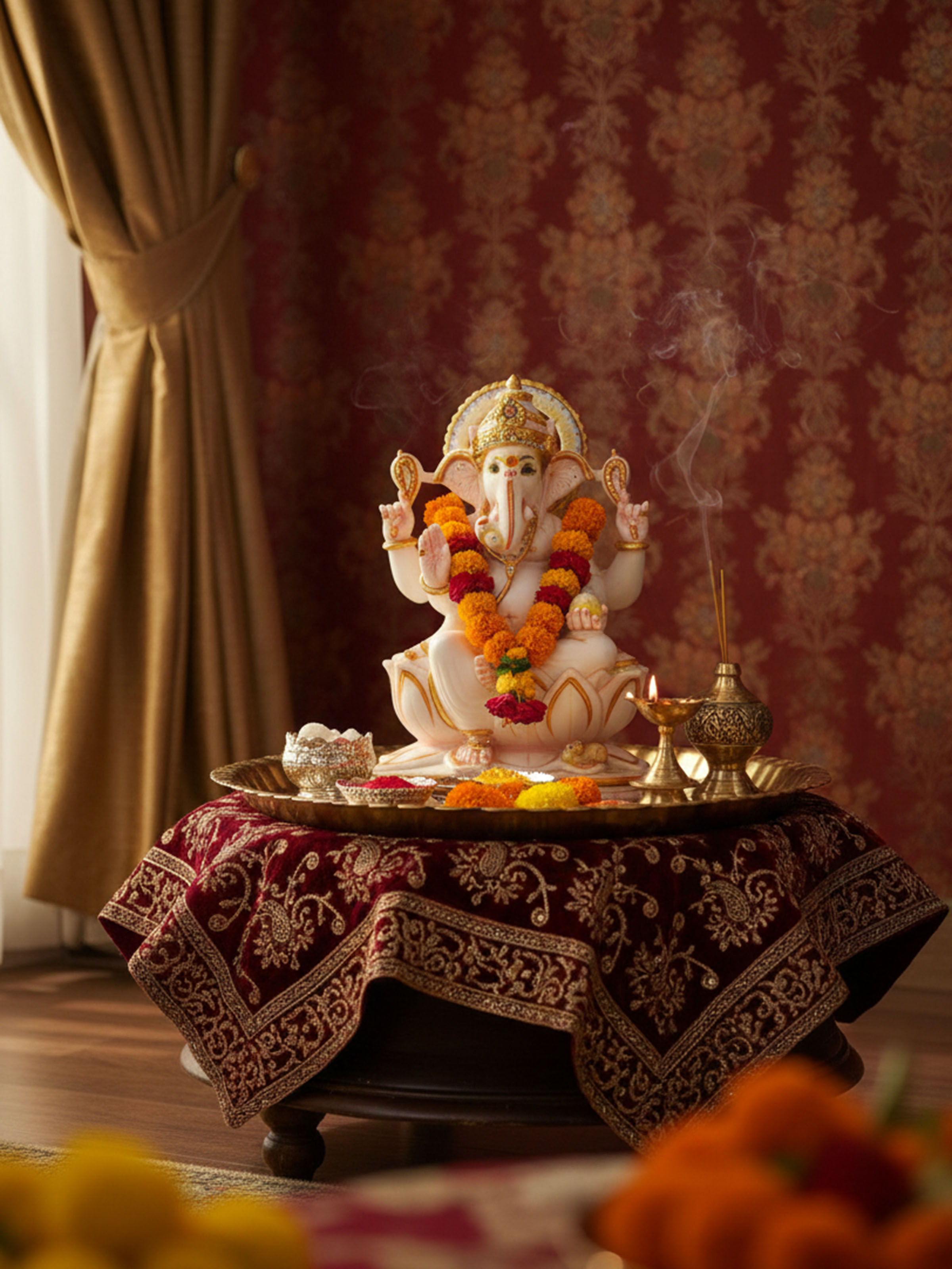 Marble Ganesha Idol