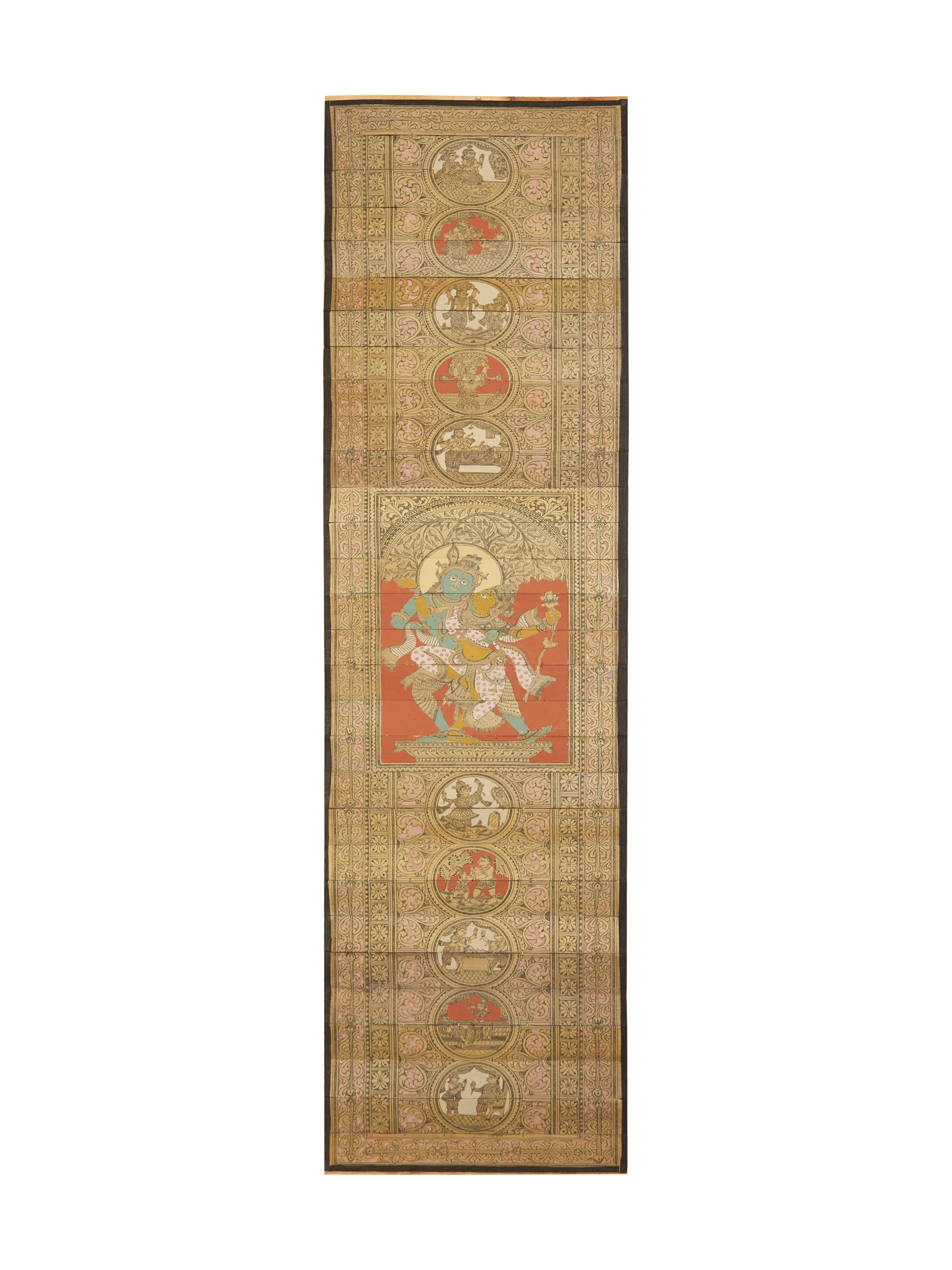 Kadamba Tree Palm Leaf Engraving