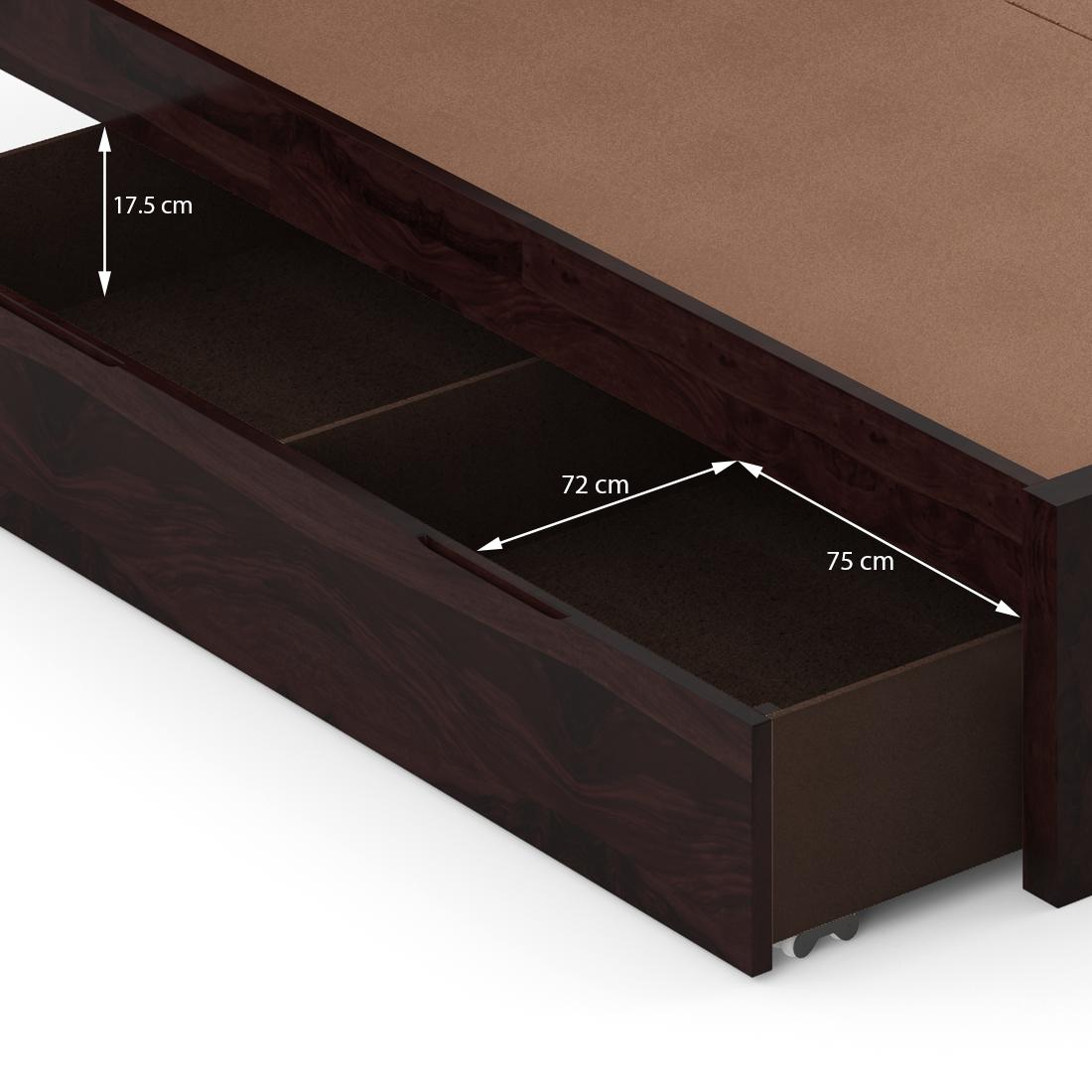 Terence Storage Bed (Solid Wood)