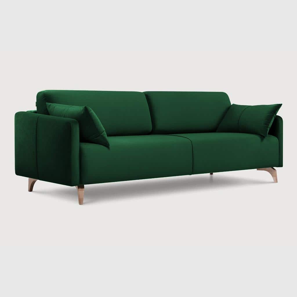 Roma Fabric Sofa (Green)