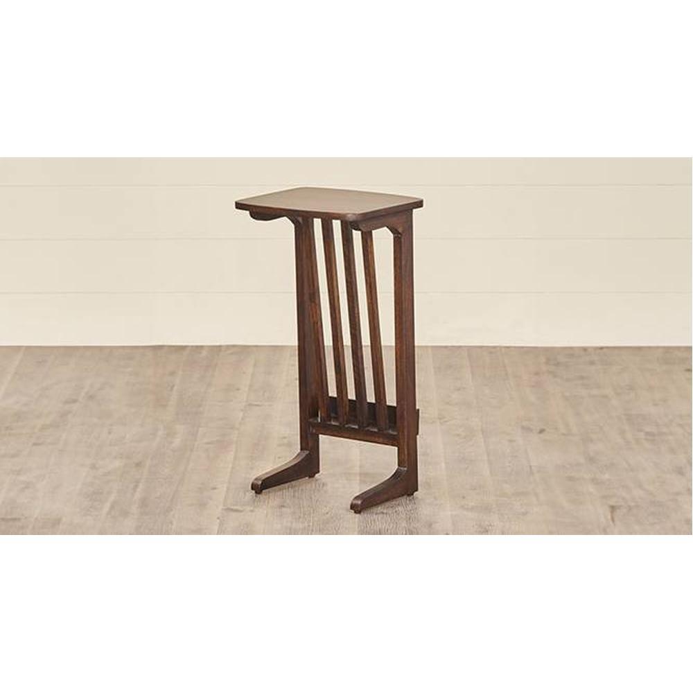 Aster Solid Wood Side Table in  Natural Finish