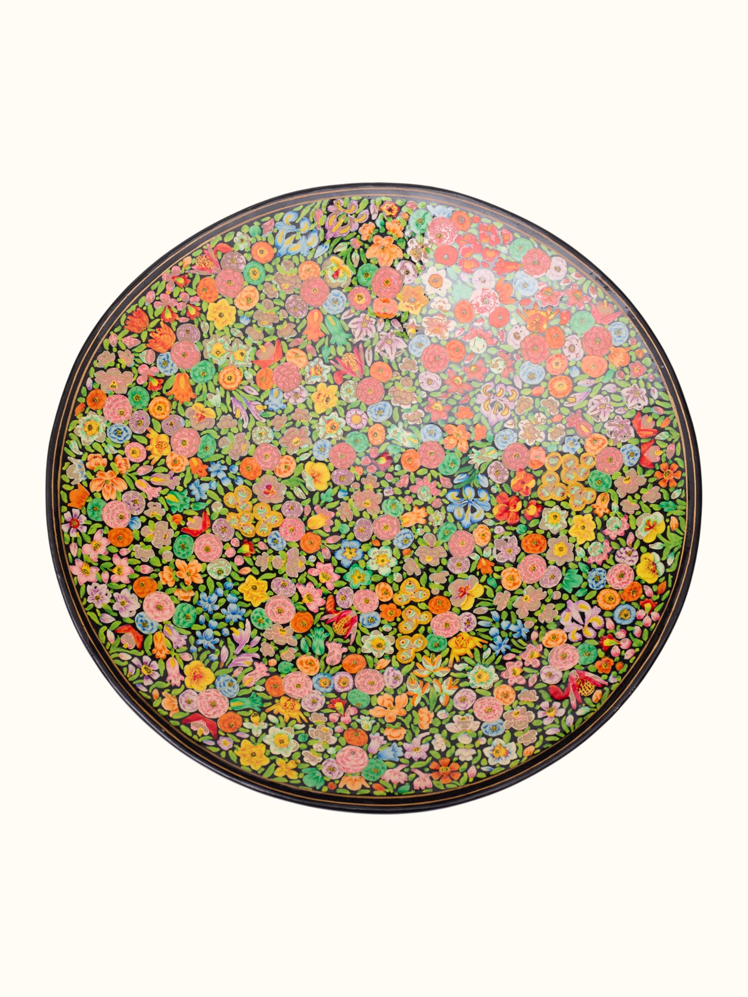 Circular Papier Mache Display Plate
