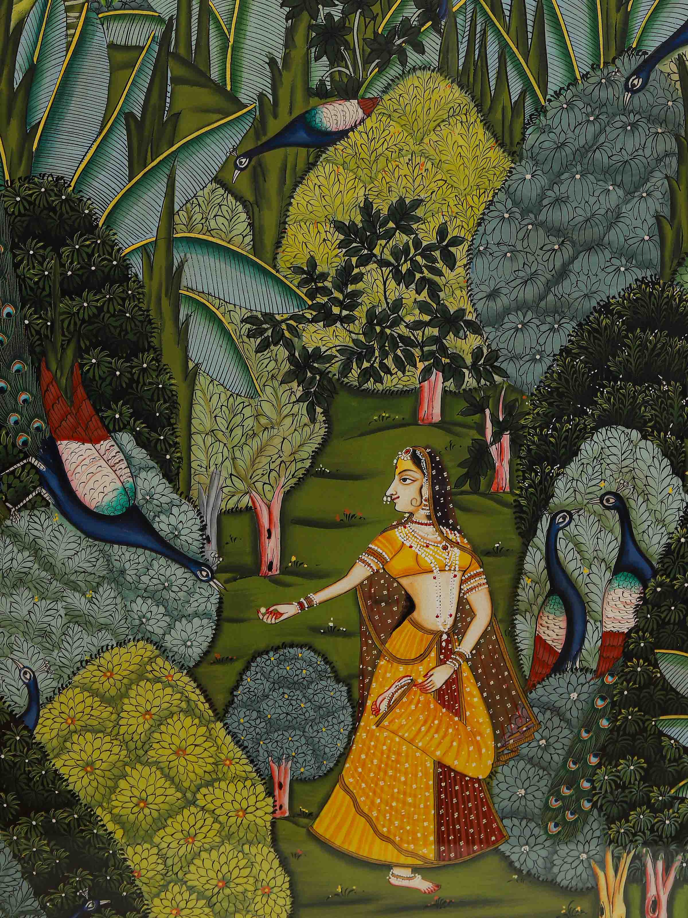 Ragmala Gauri Ragini Pichwai Painting