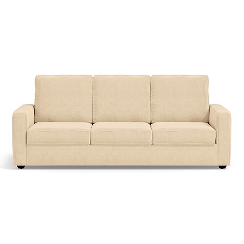 Apollo Sofa Set (Colour : Birch Beige, Cushion : Soft, Back Type : High Back, Seater : 3+1+1)