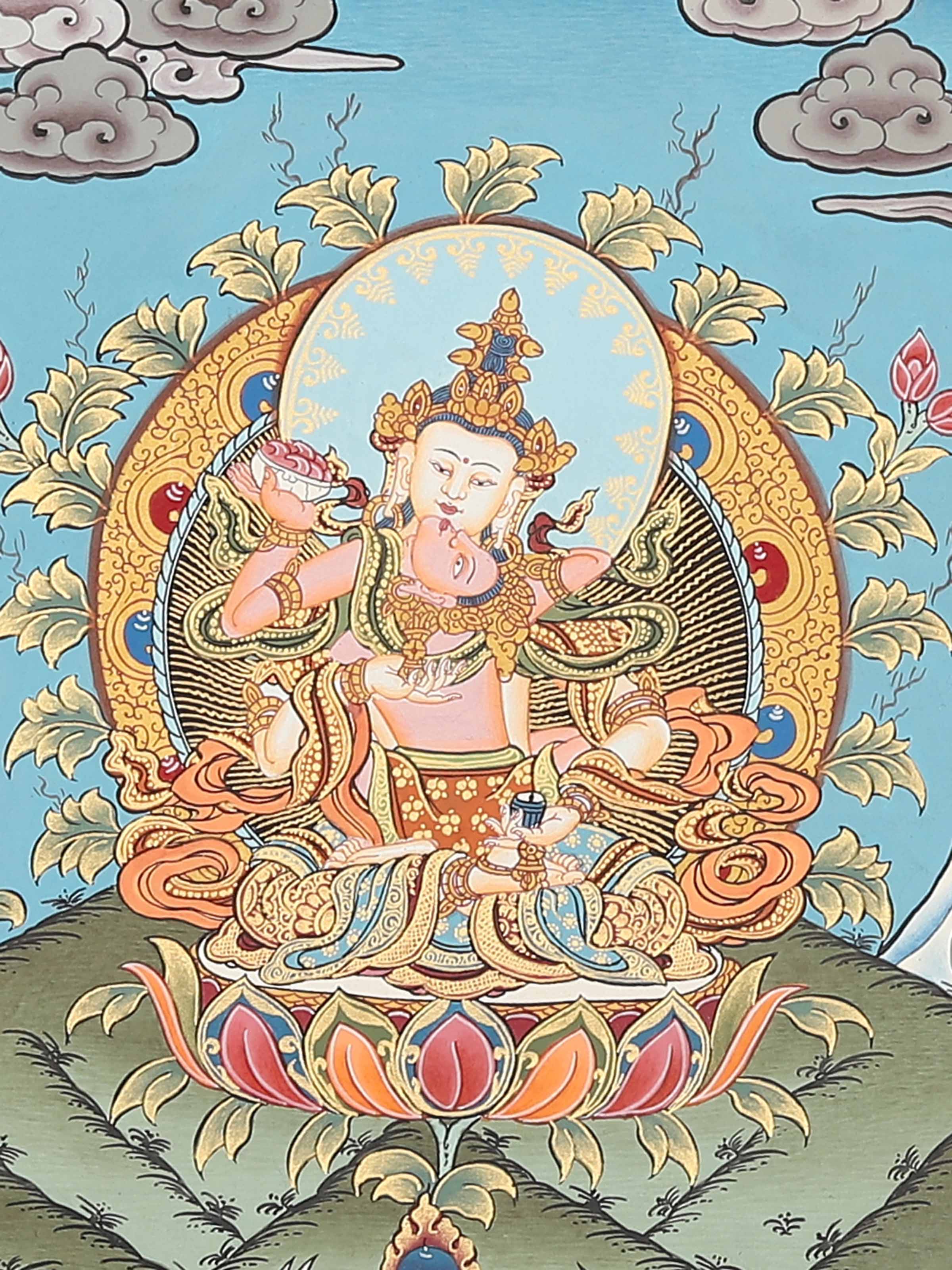 Bazaar Sattu Thangka Painting