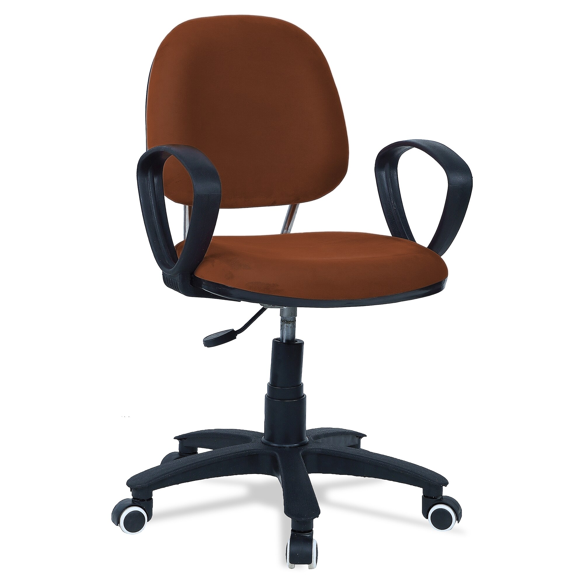 Doriona Low Back Ergonomic Chair in Brown Colour