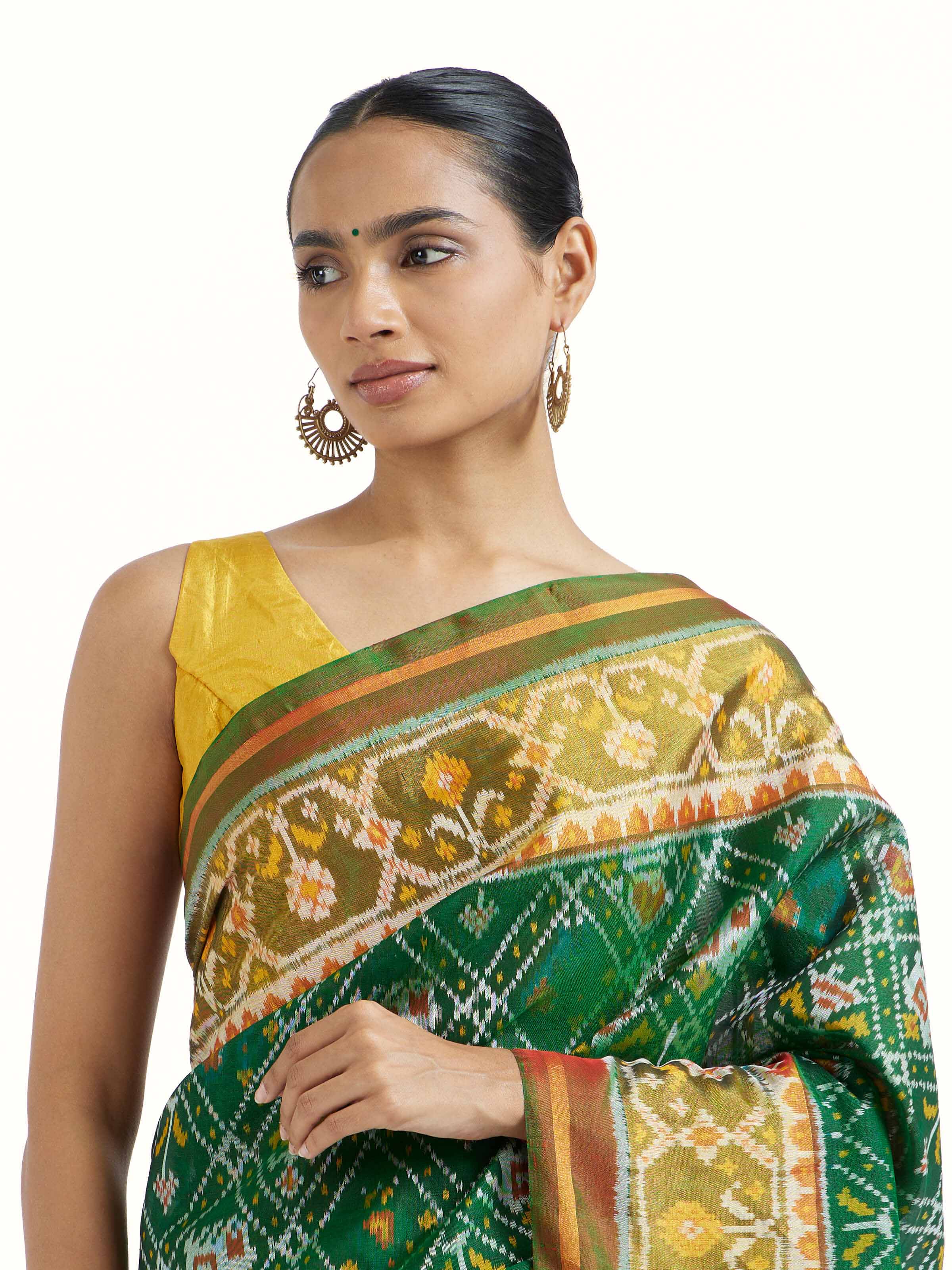 Rajkot Patola Ikat Saree