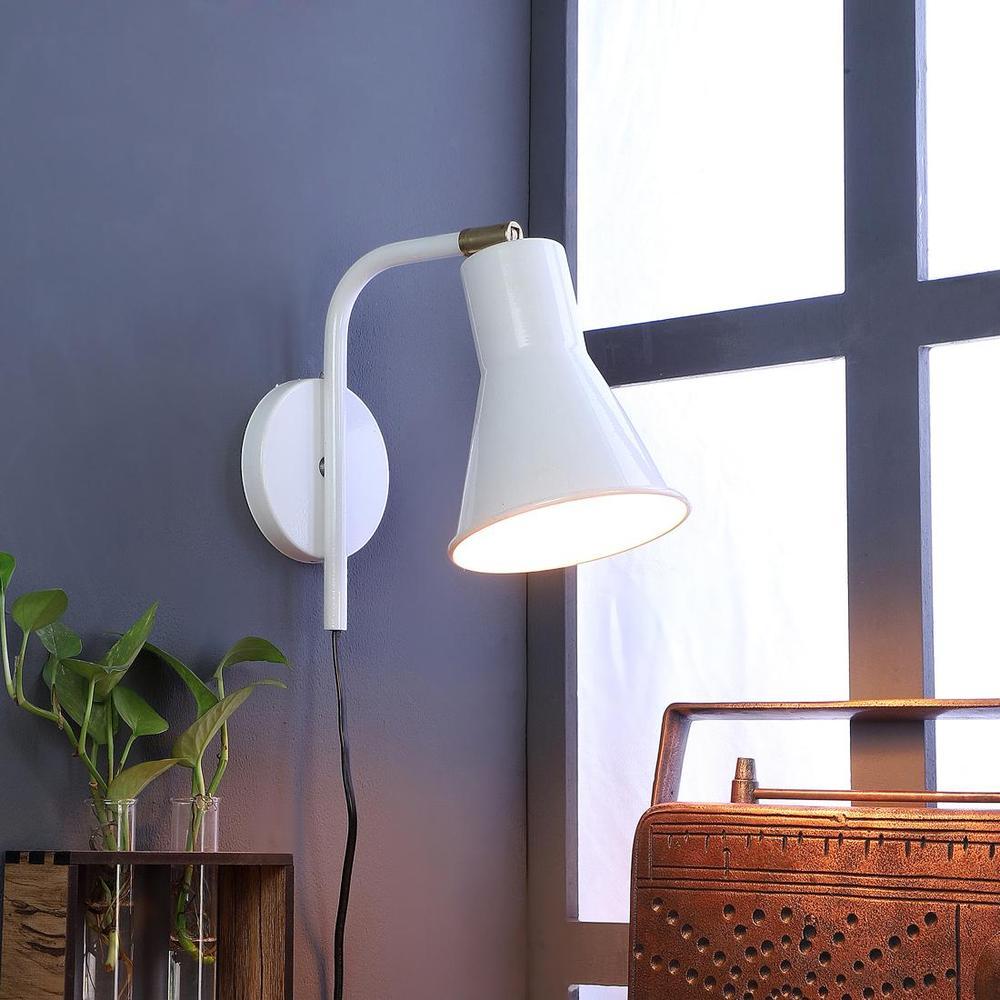 Gilbert White Metal Wall Light