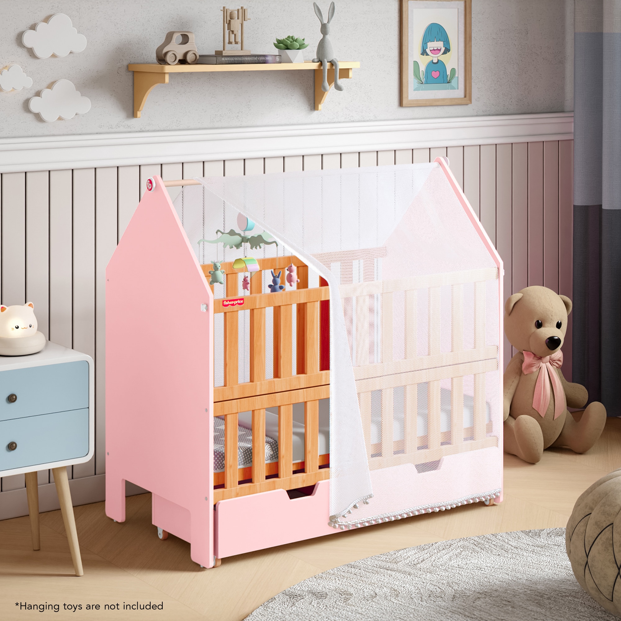 Nest Baby Crib with Mattress