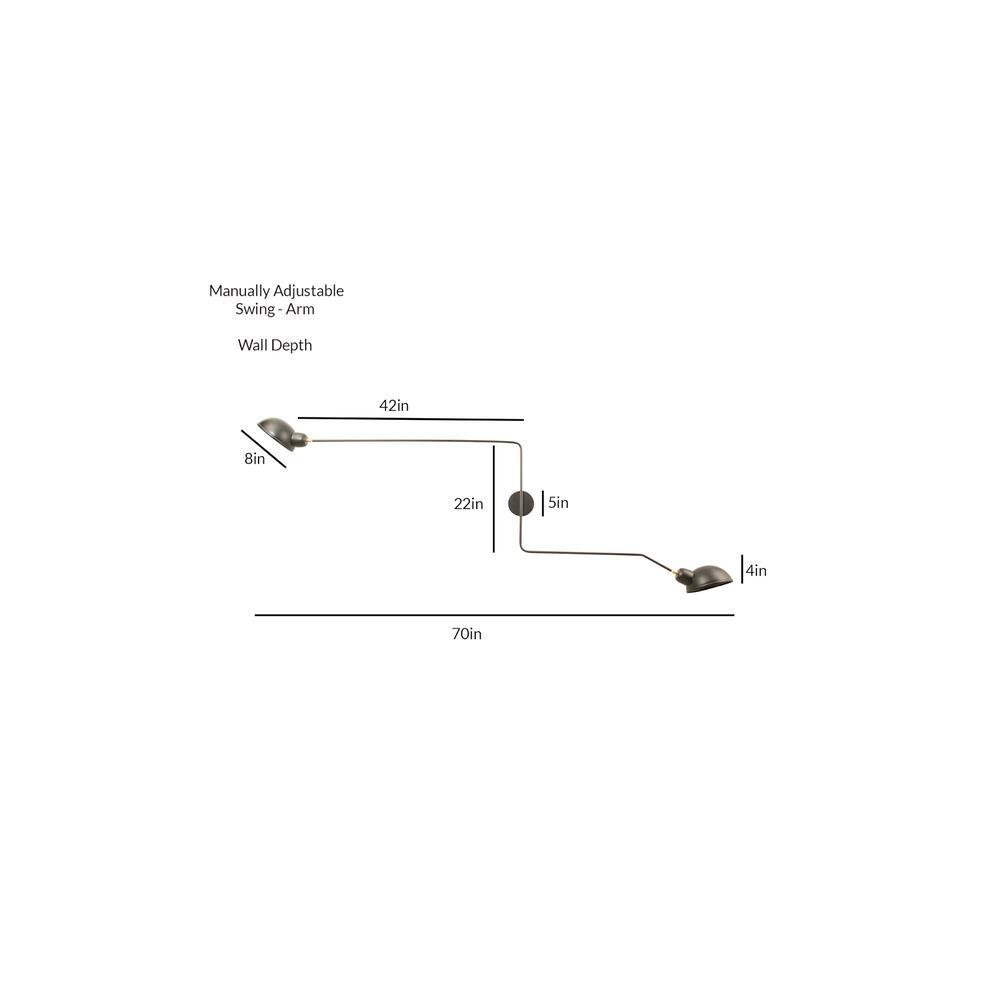Industrial Minimalist Simple Decoration Swing Arm