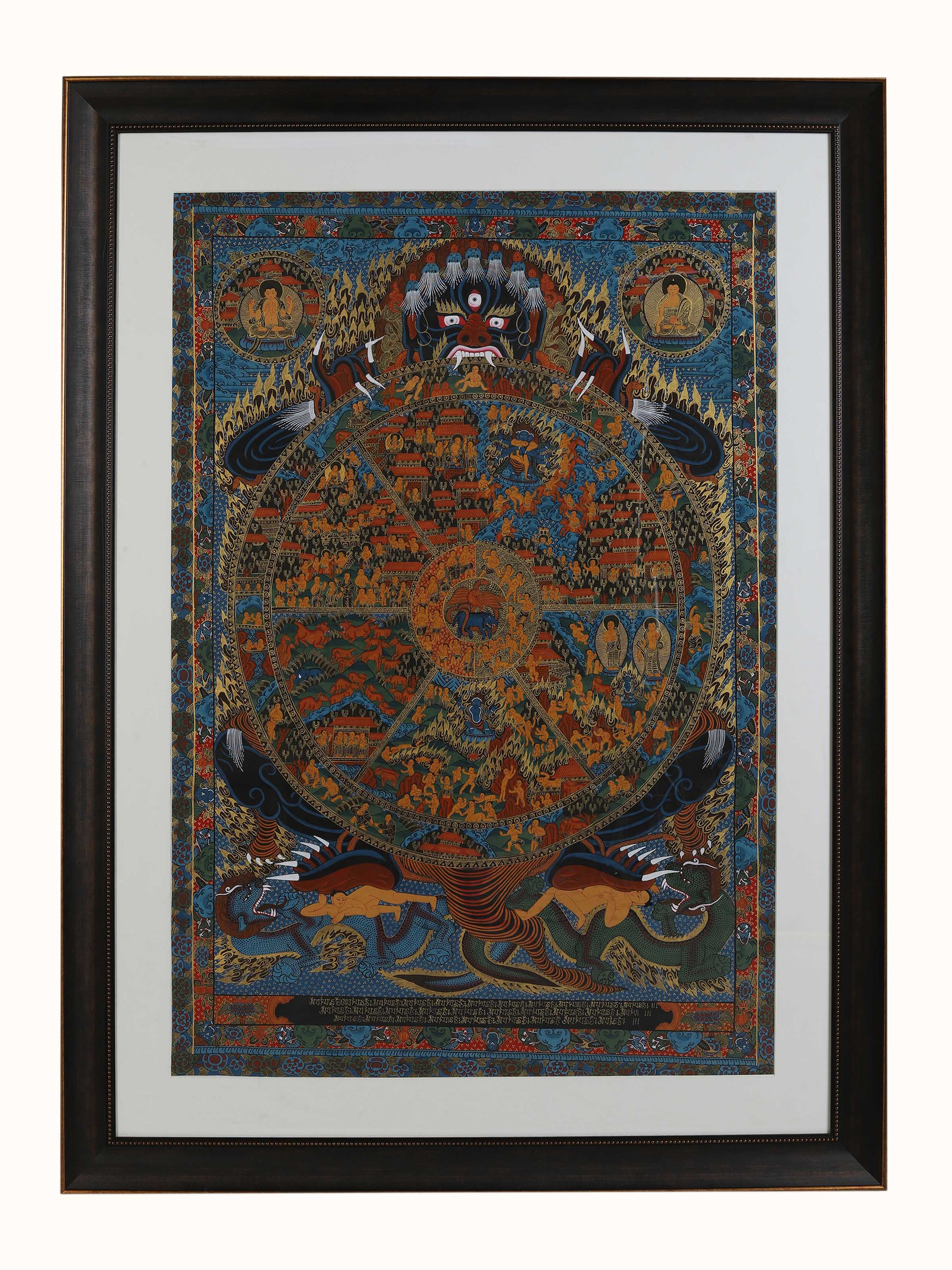 Meditation Thangka Painting