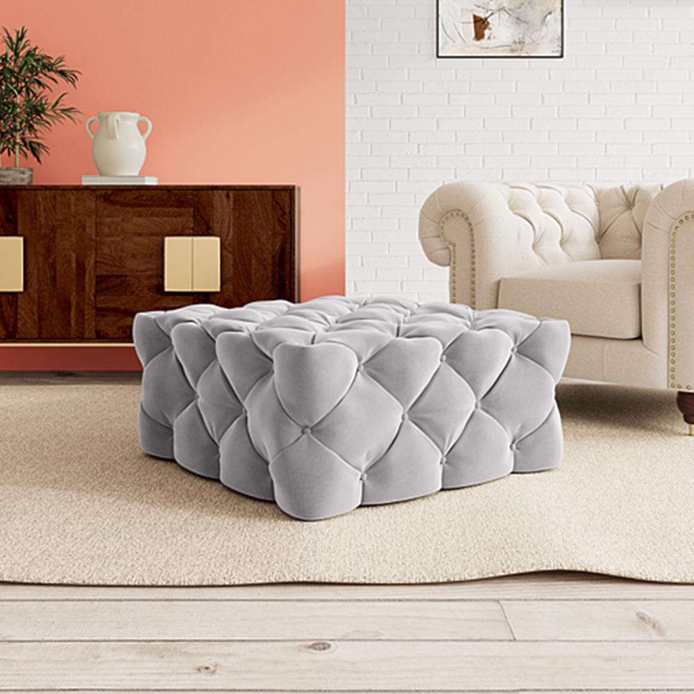 Winston Ottoman Color in Grey