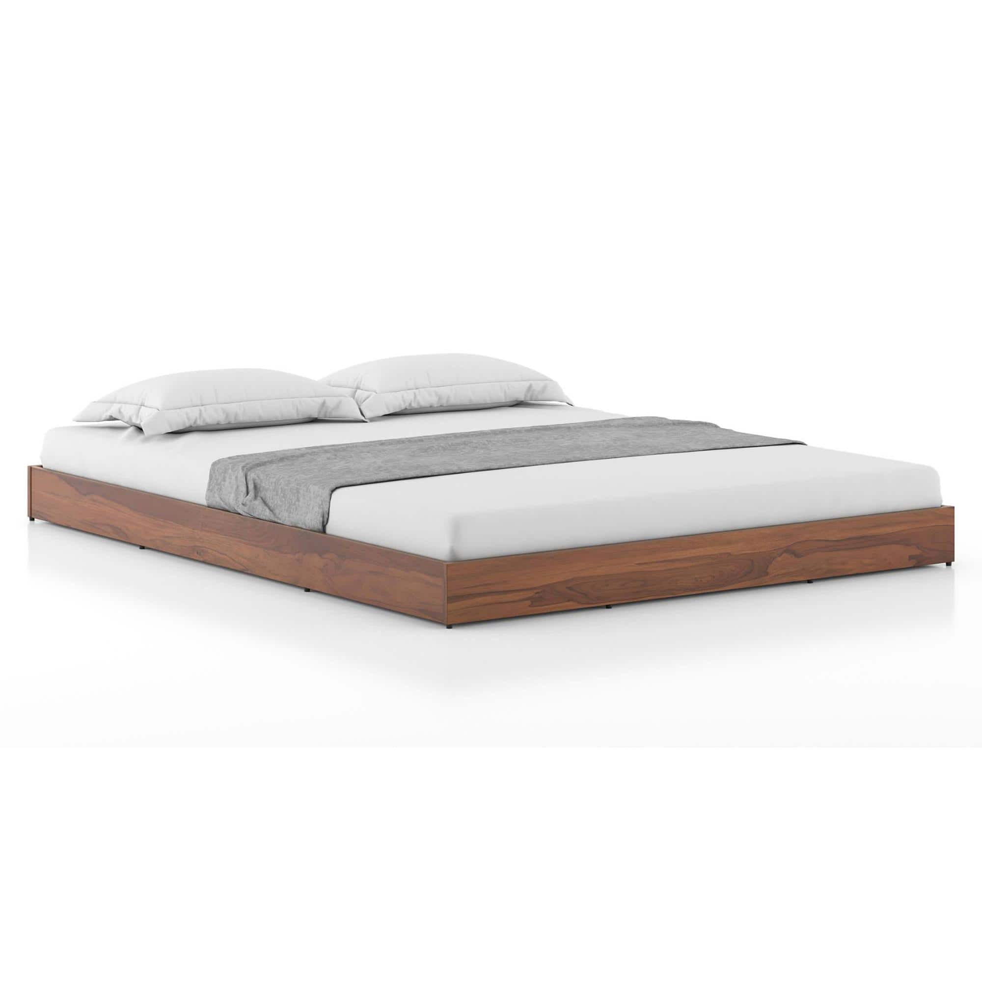 Watson Queen Size Bed In Sheesham Paper Finish