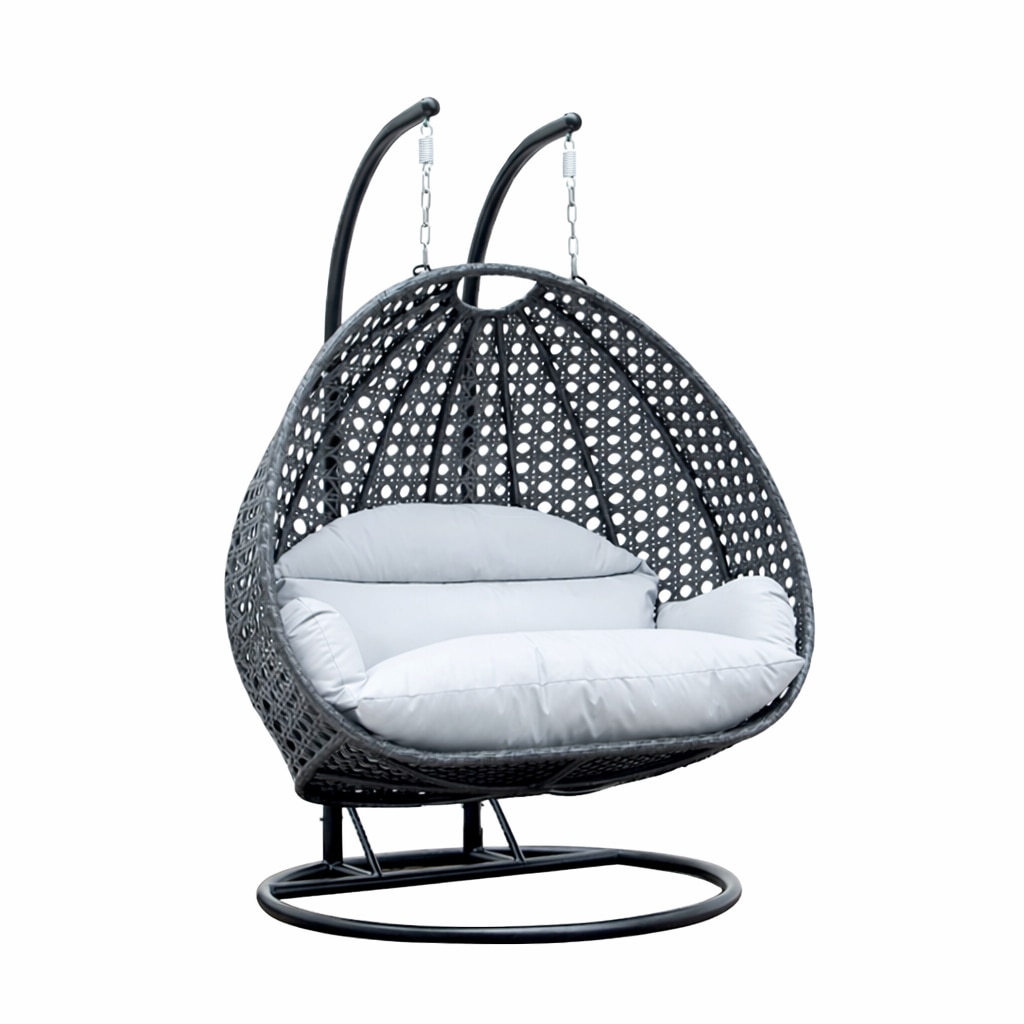 Carolina Metal Swing in Black Color - with Stand - Carrybird