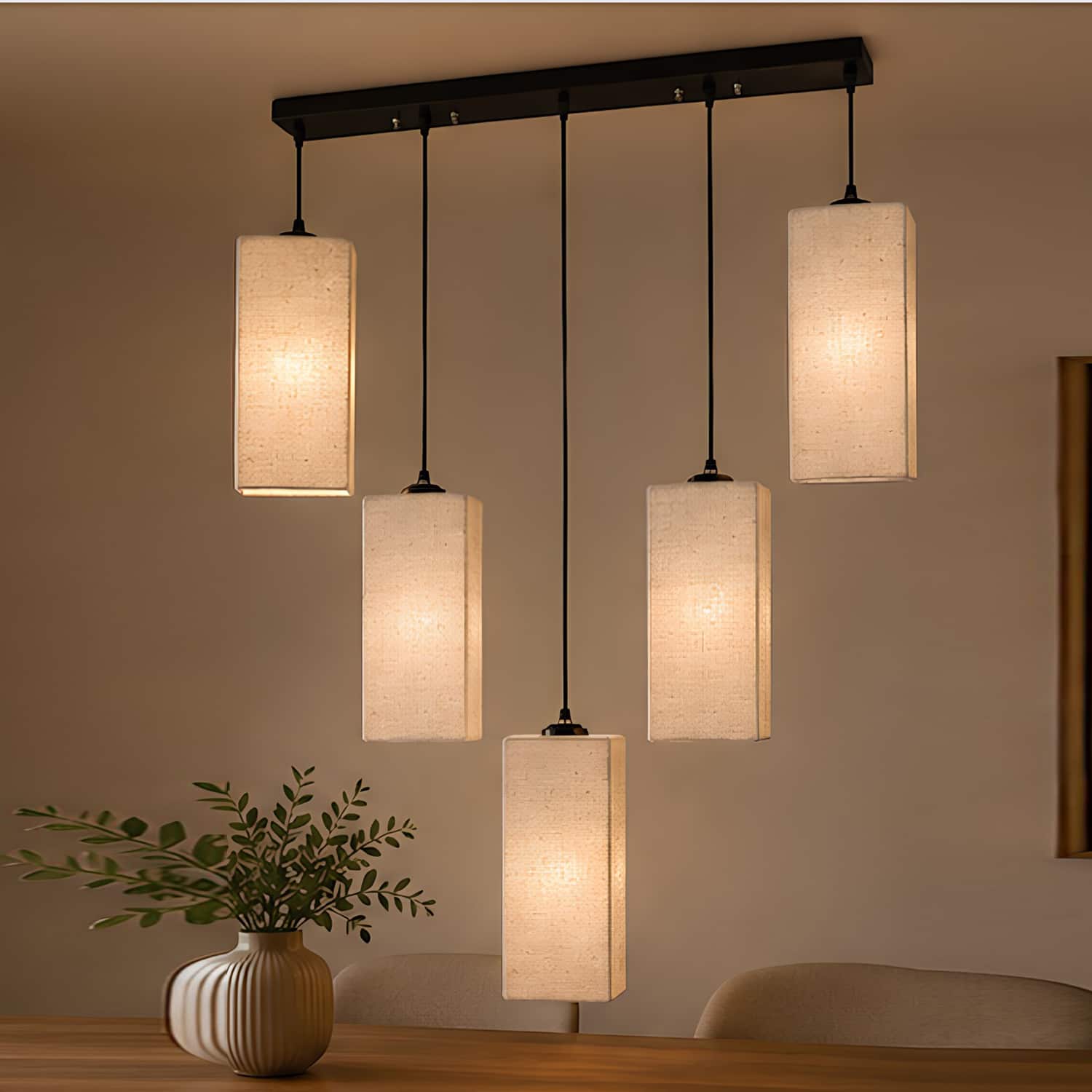 Devansh Solid Wood Electric Wall Light in Brown Colour with Multi Shade Count of 1 Light