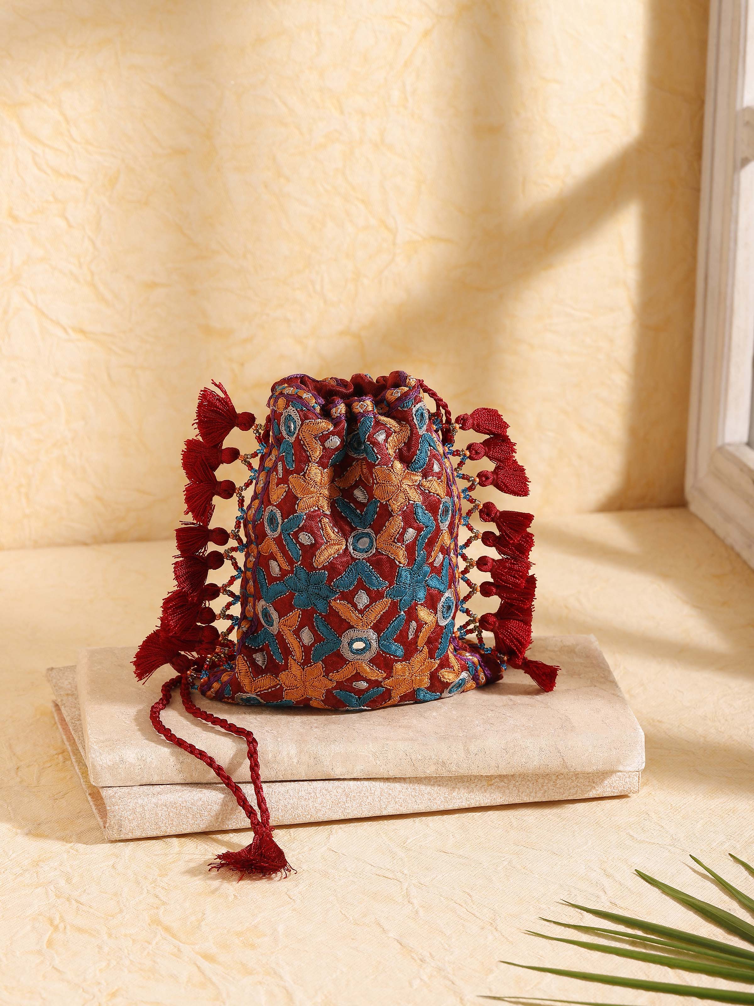 Kutchi Embroidered Sling Bag