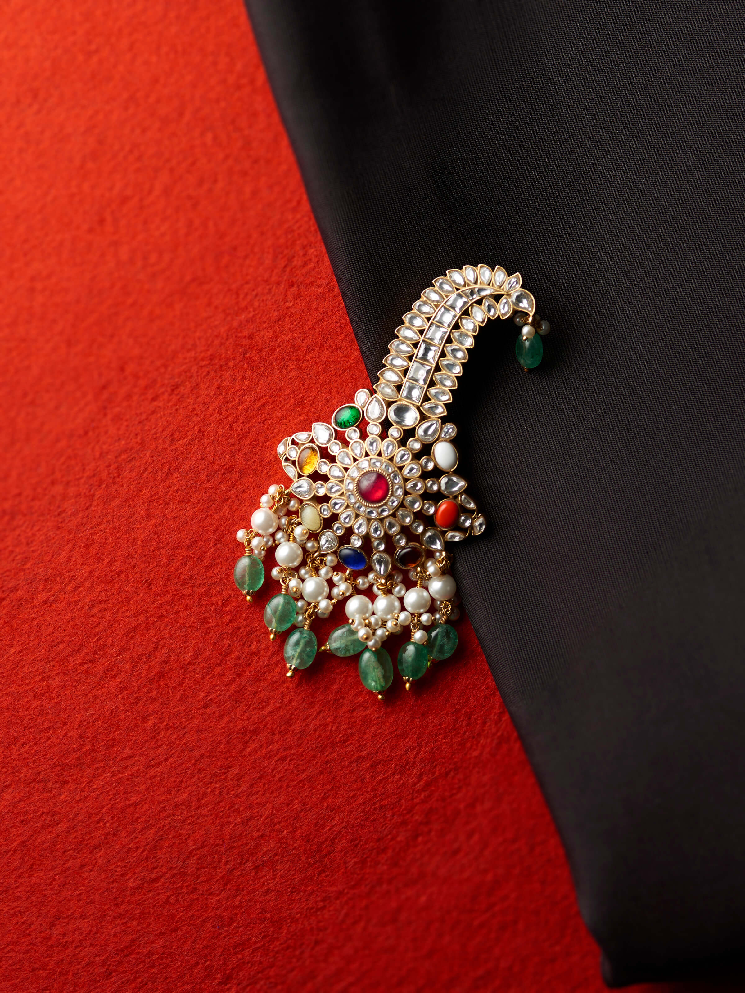 Silver Smithing Yellow Gold Brooch Pin