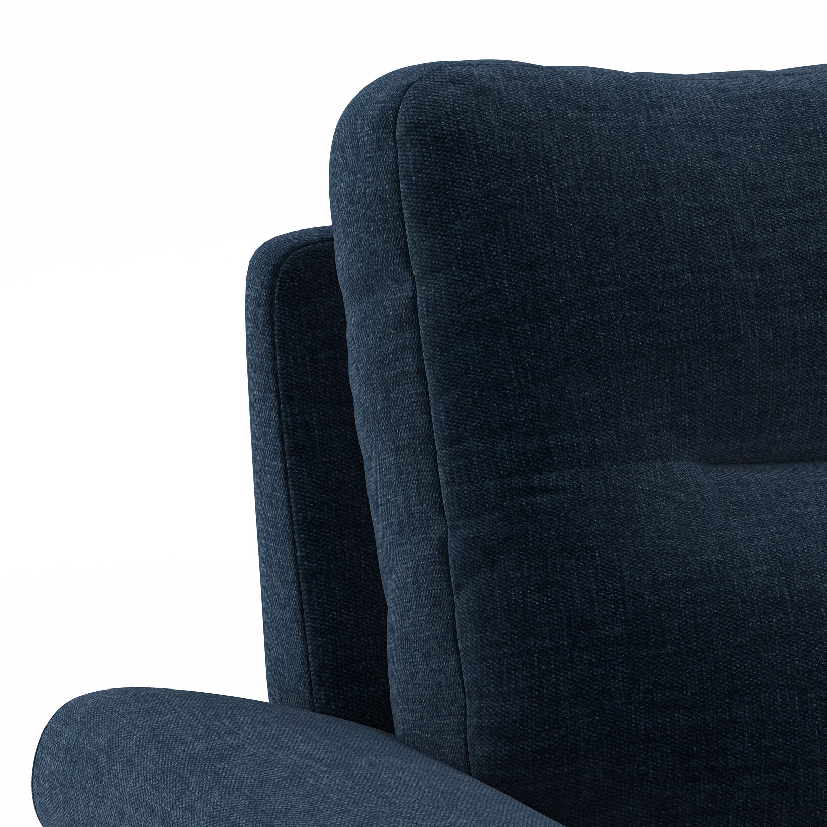 Adelaide Premium 2 Seater Fabric Sofa in Cobalt Colour