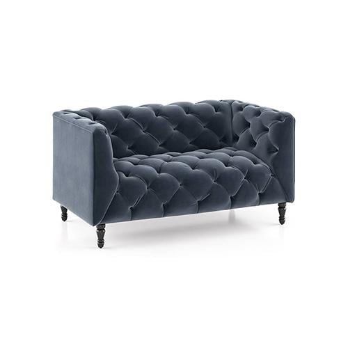 Henrietta 2 Seater Fabric Sofa (Davos Plus)