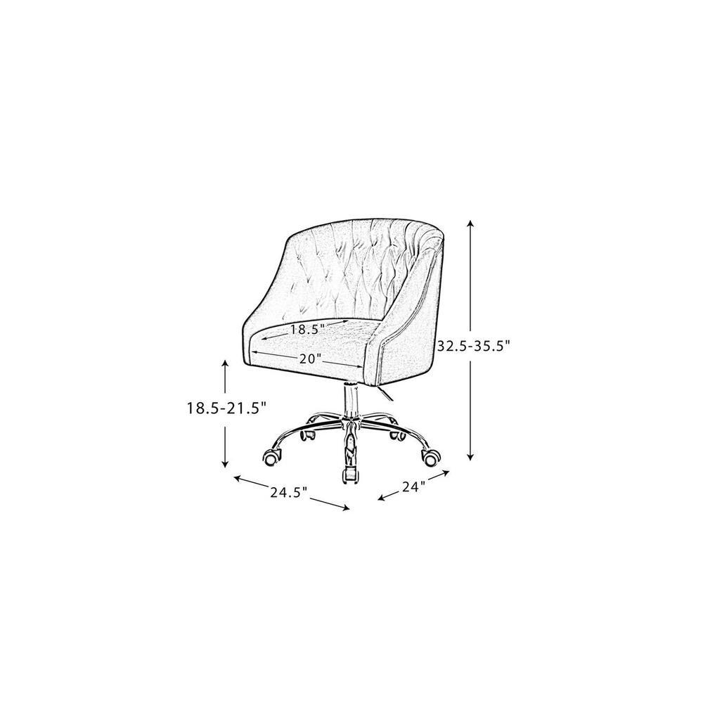 Clemence Task Chair - Red