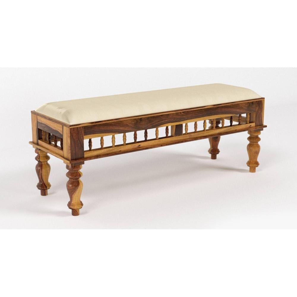 Girli Solid Wood Bench