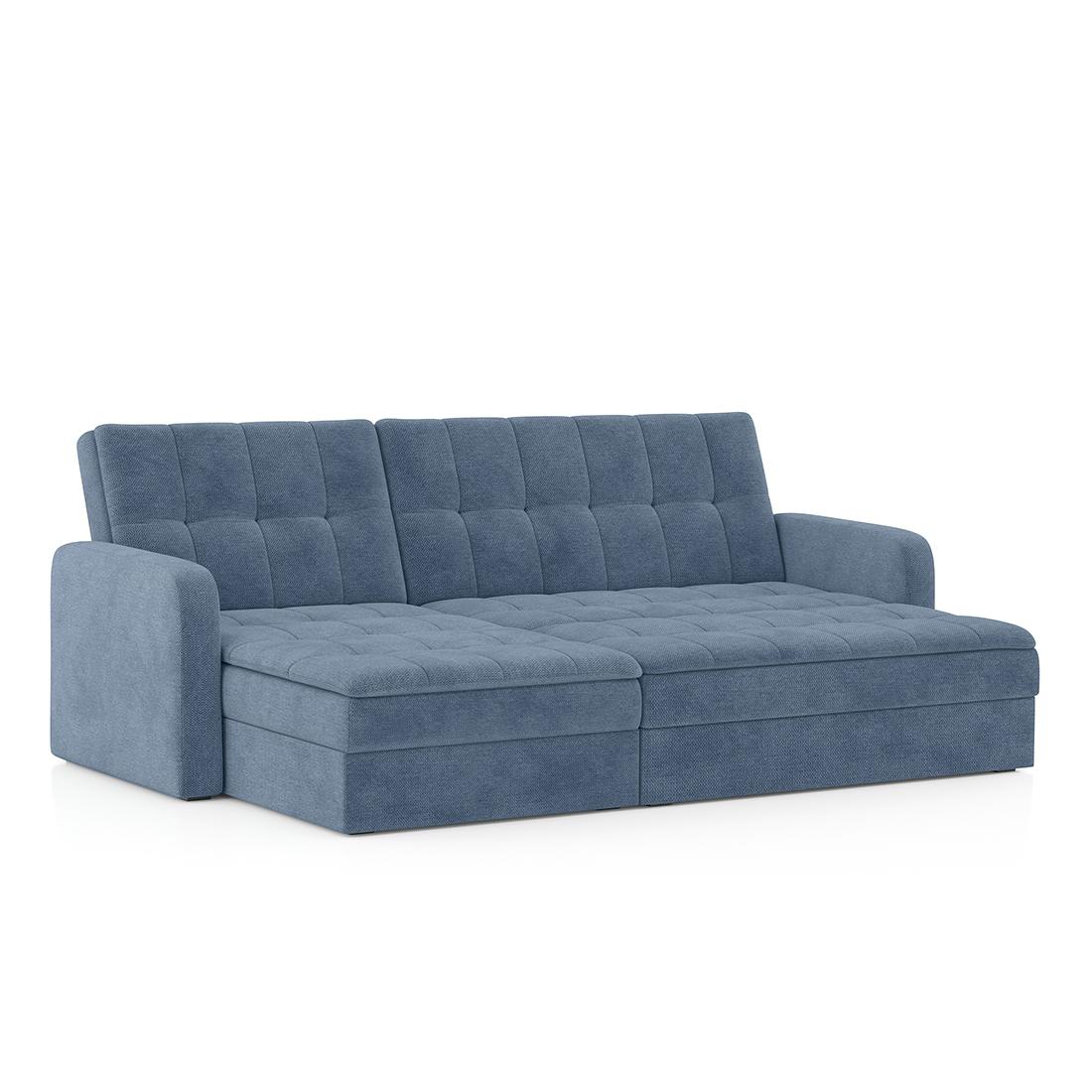 Peckham 3 Seater Sofa Cum Bed In Ocean Weave Colour