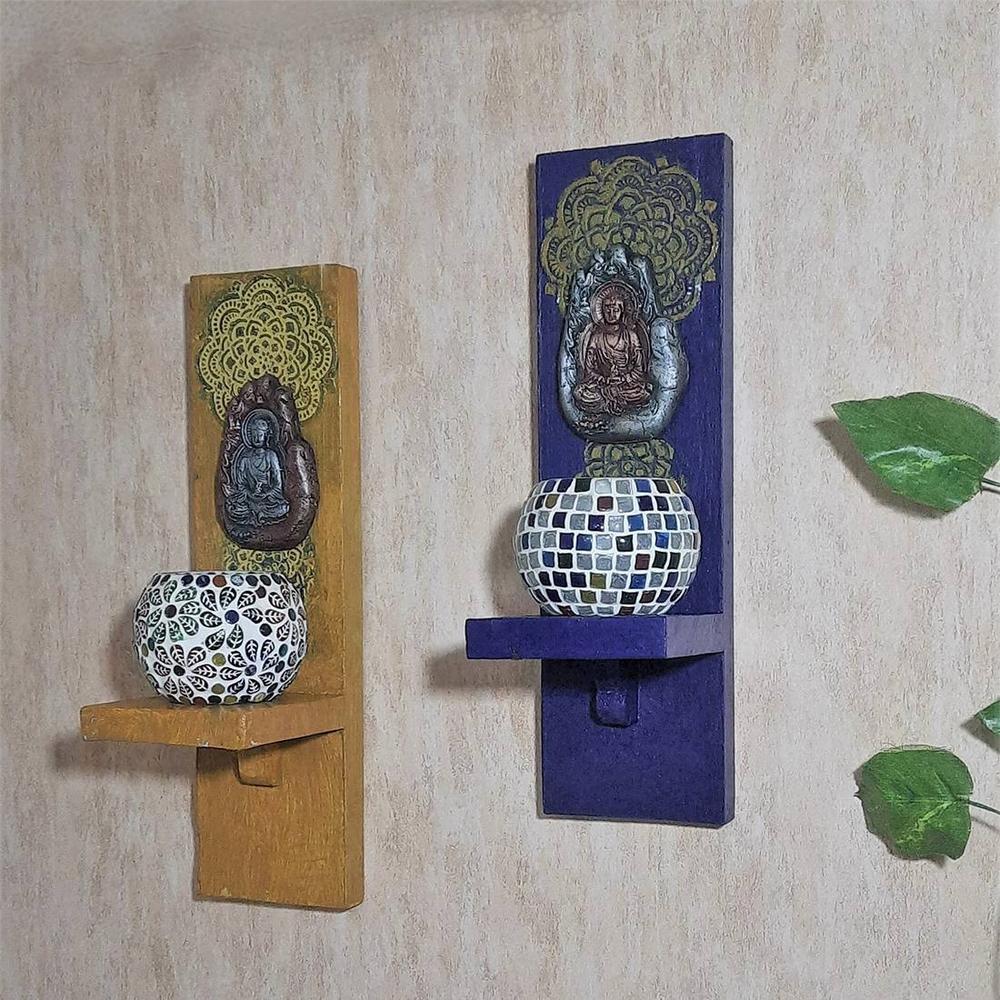 Tuesdee Solid Wood Wall Shelves