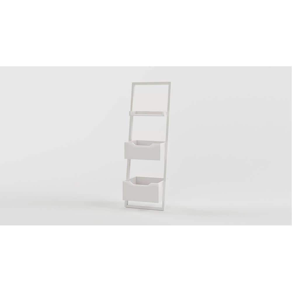 Triple Scoop Storage Unit - White