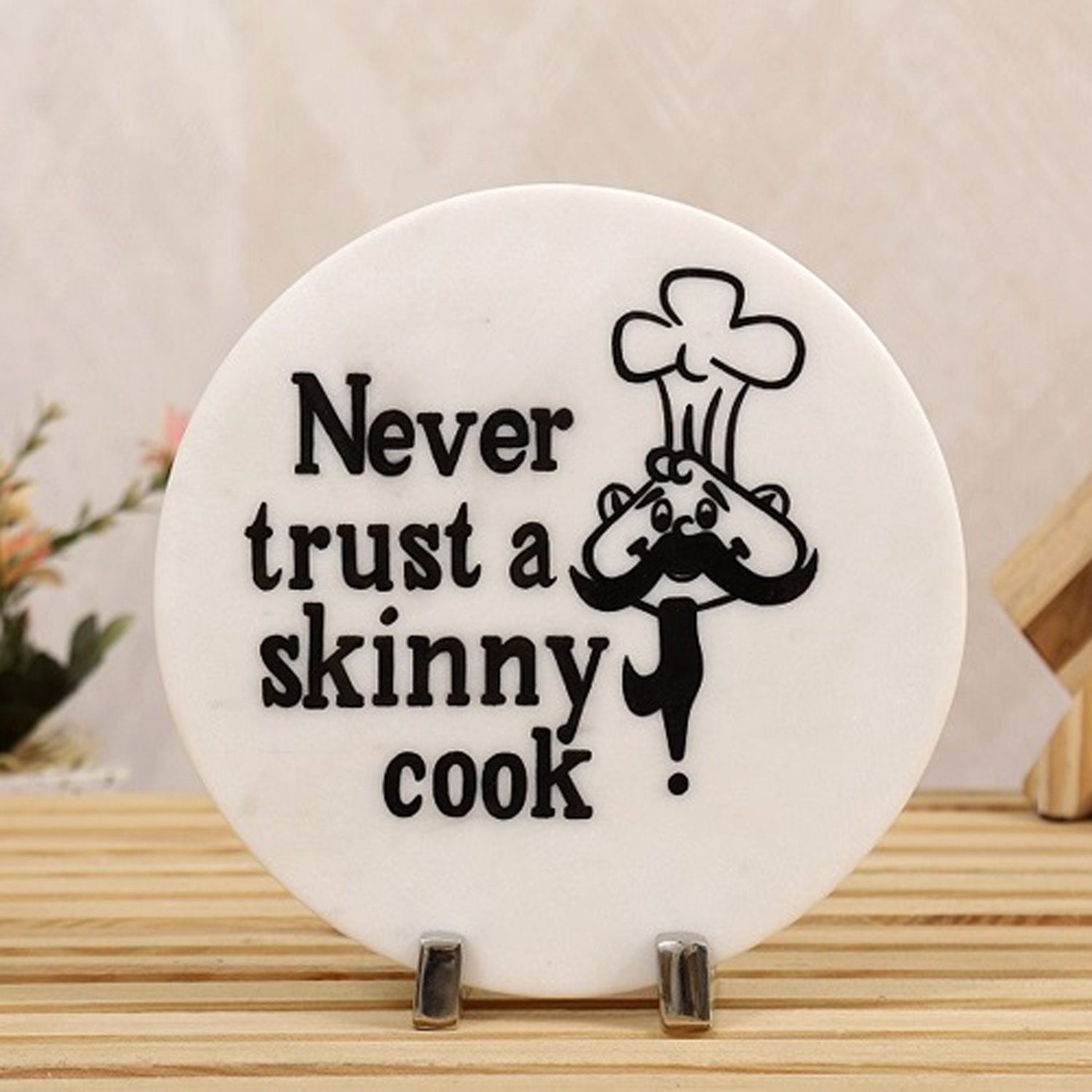 Kitchen Quote Marble Showpiece