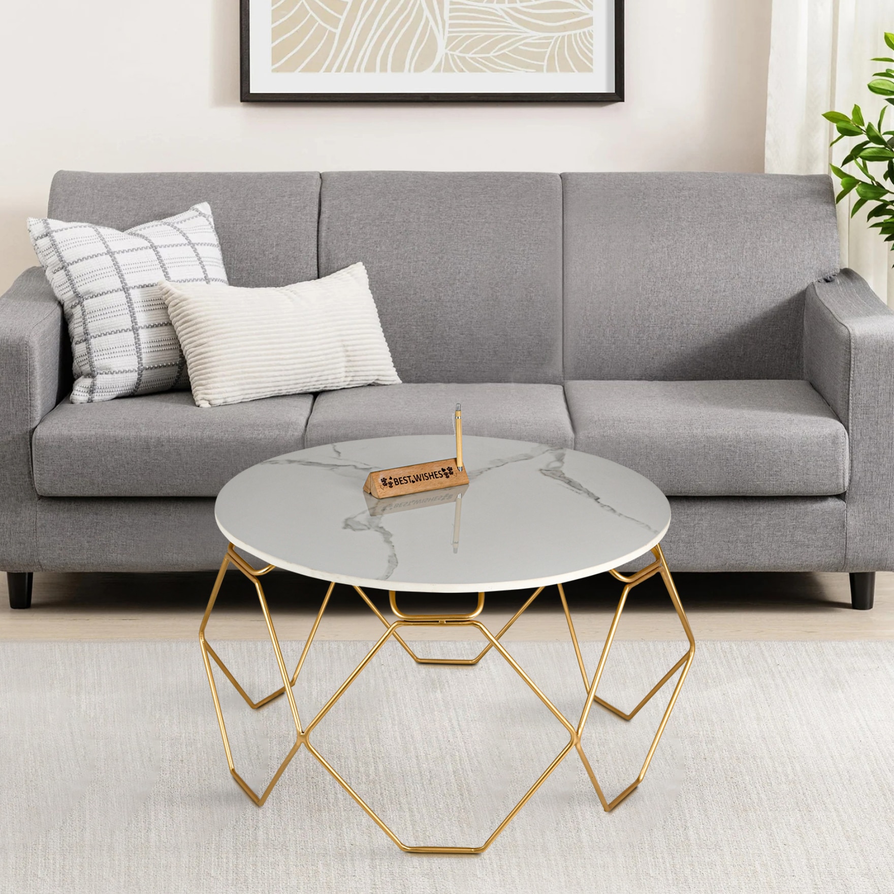 Wireframe Coffee Table - Handicrafts Town