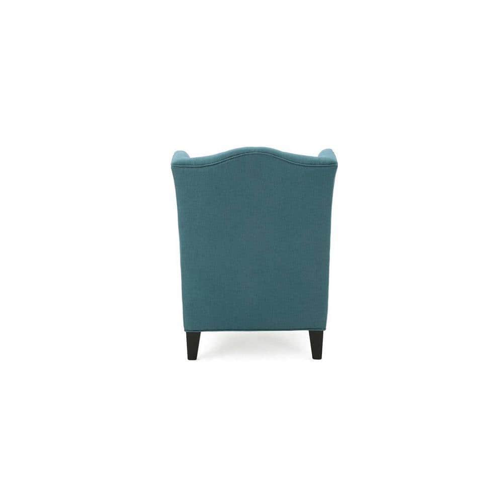 Denny Accent Chair in T blue Colour